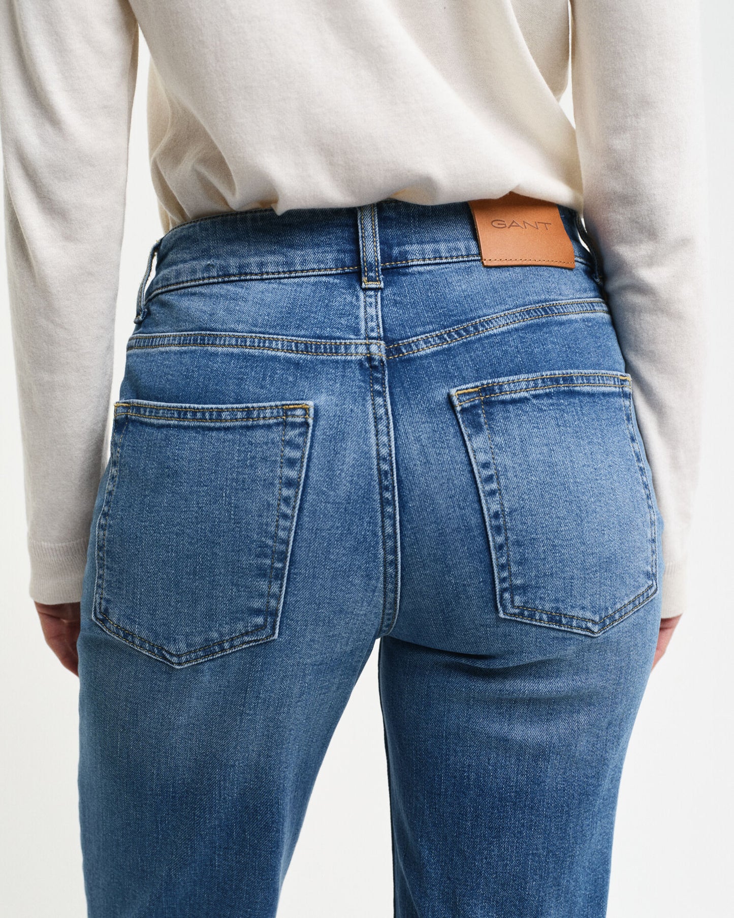 Slim Fit Flared Jeans