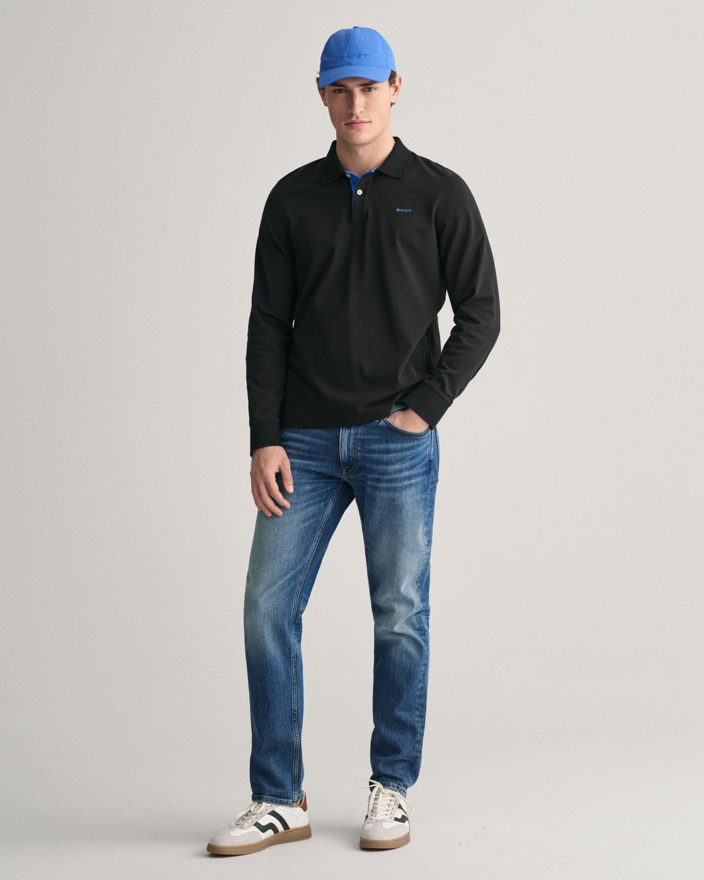 Contrast Pique Rugger