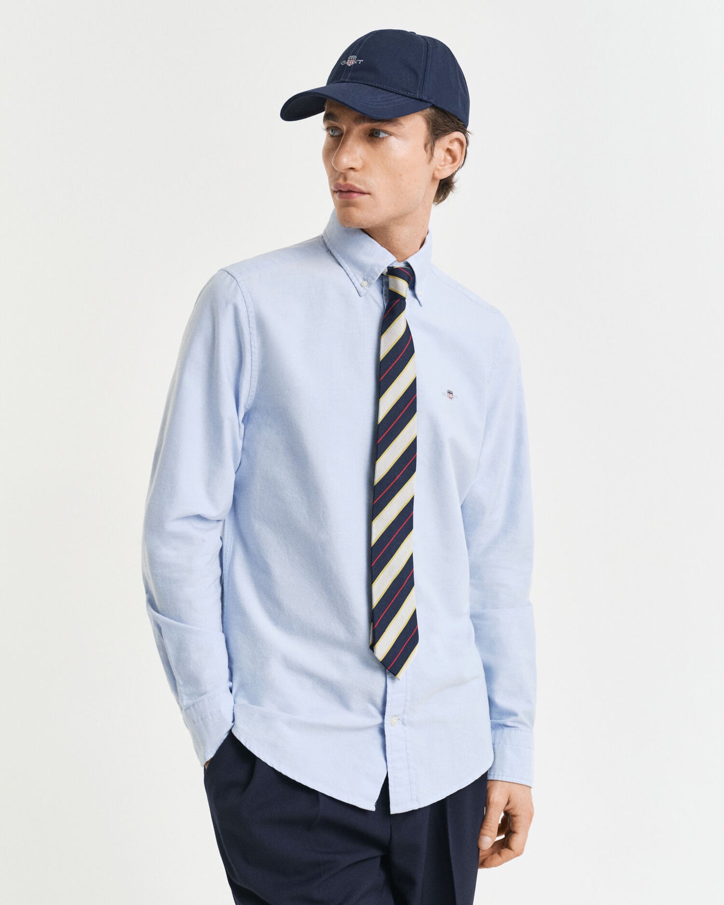 Slim-Fit-Oxford-Stretch-Hemd