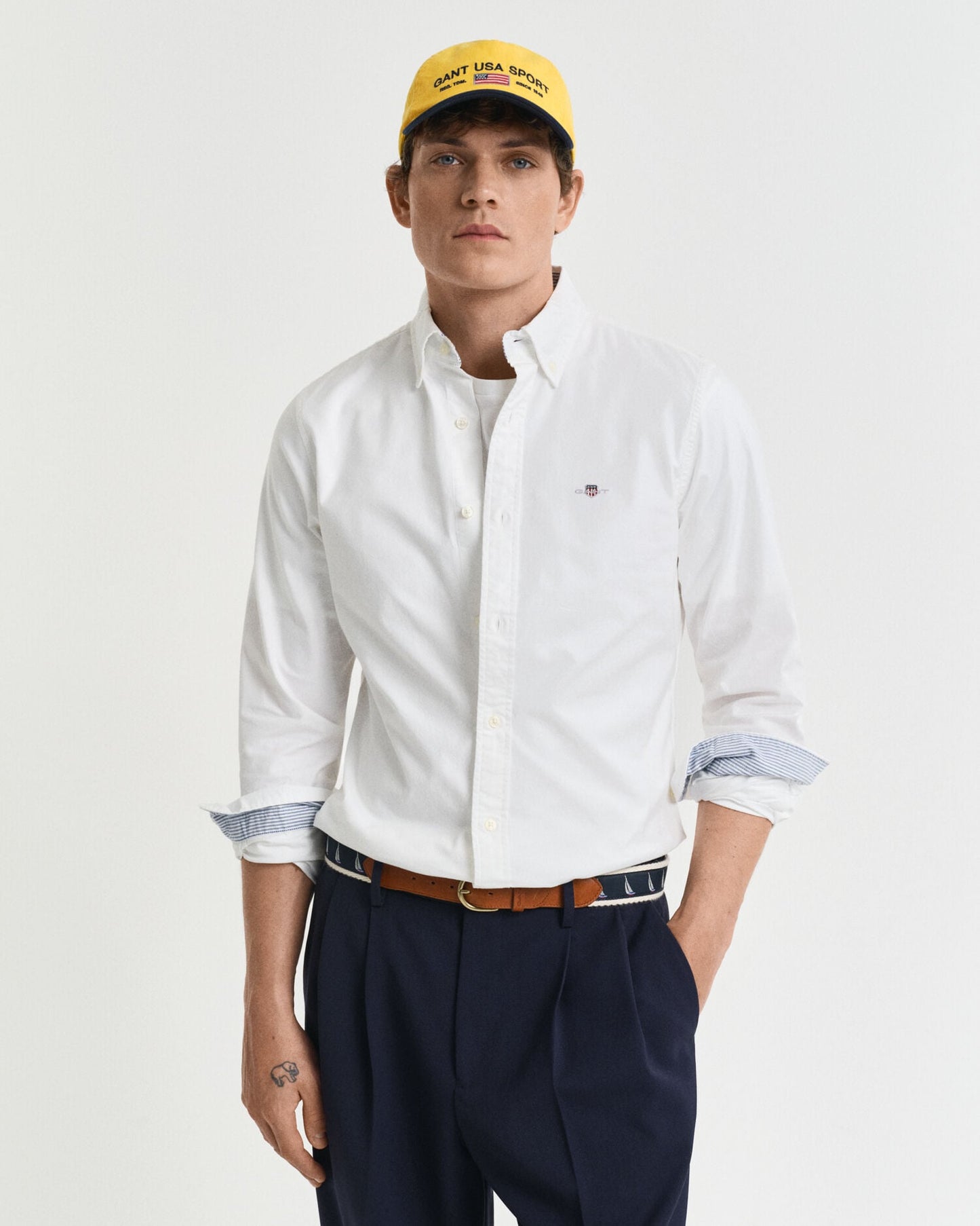 Slim-Fit-Oxford-Stretch-Hemd