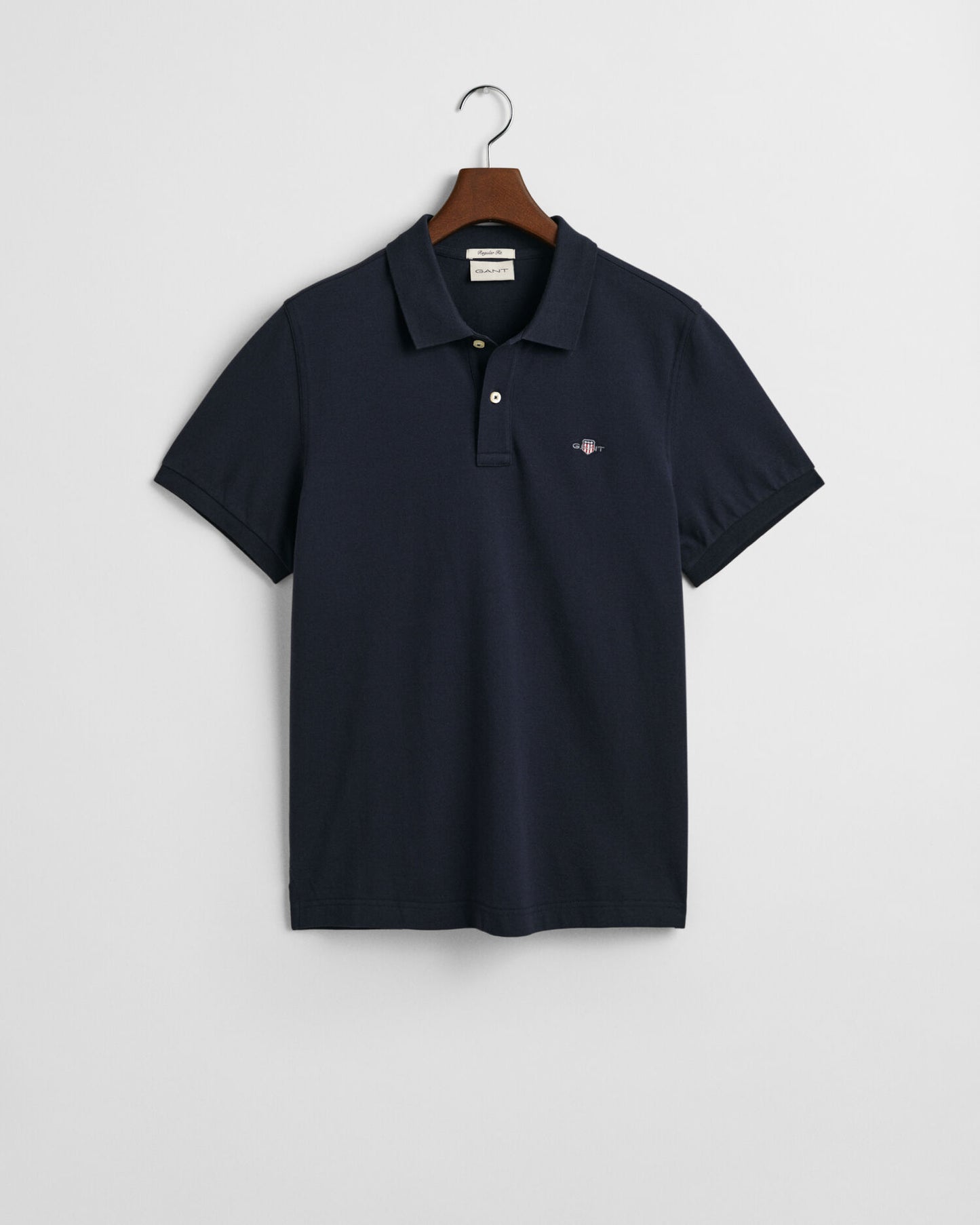 Regular Fit Shield Pique Polo Shirt