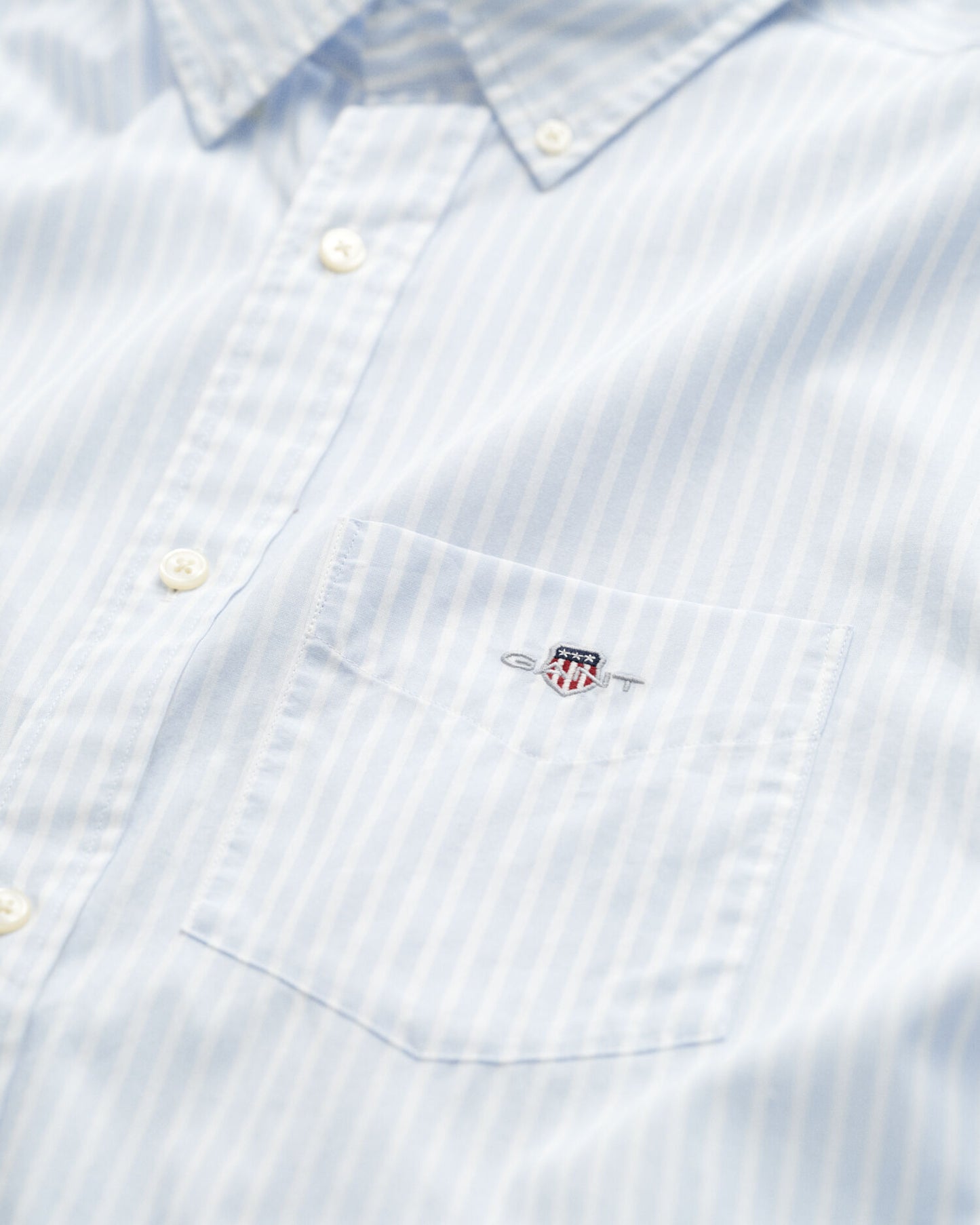 Regular Fit Striped Poplin Shirt