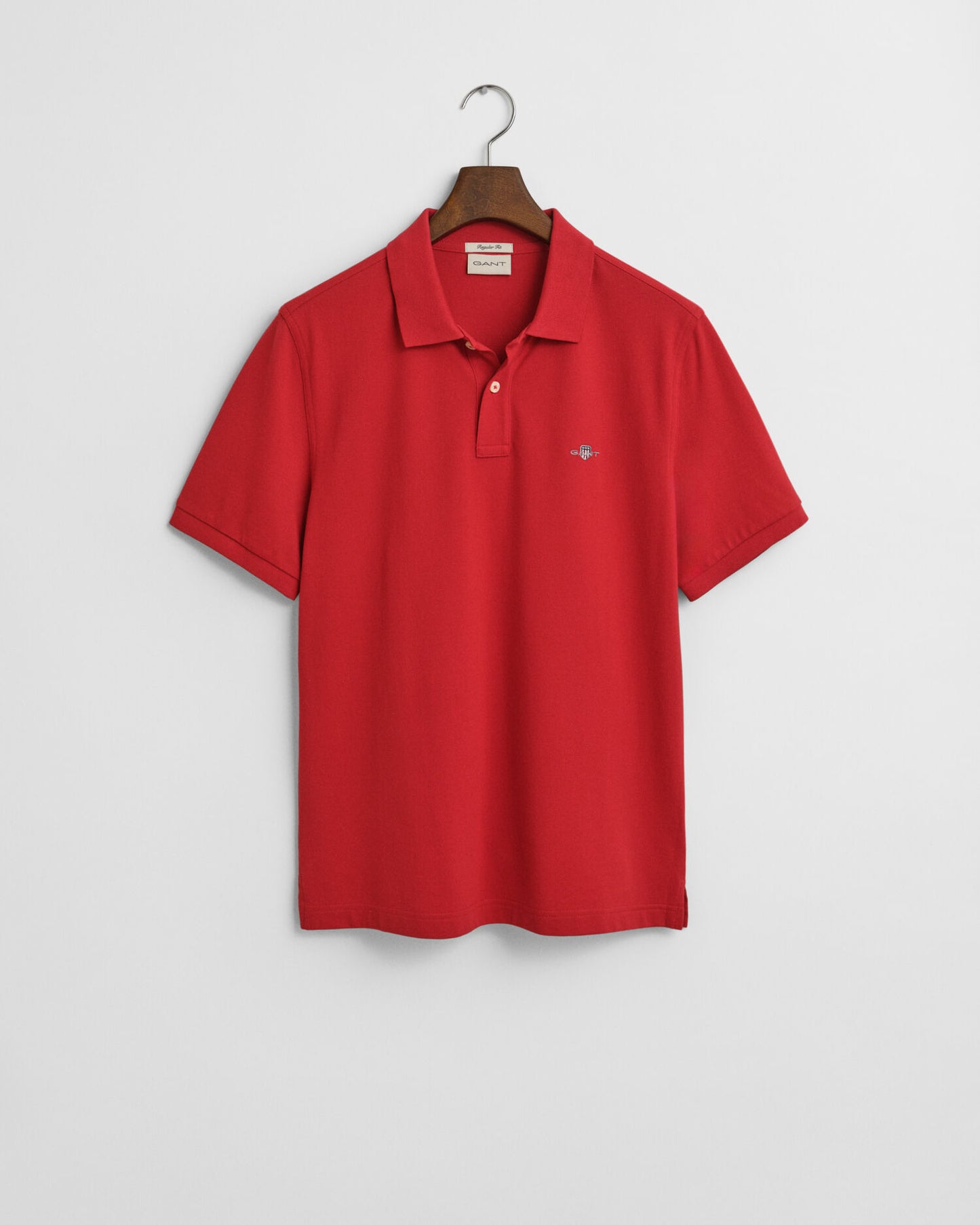 Regular Fit Shield Pique Polo Shirt