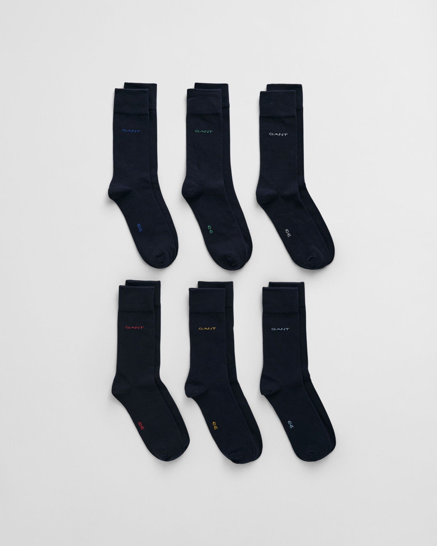 6er-Pack Socken aus weicher Baumwolle