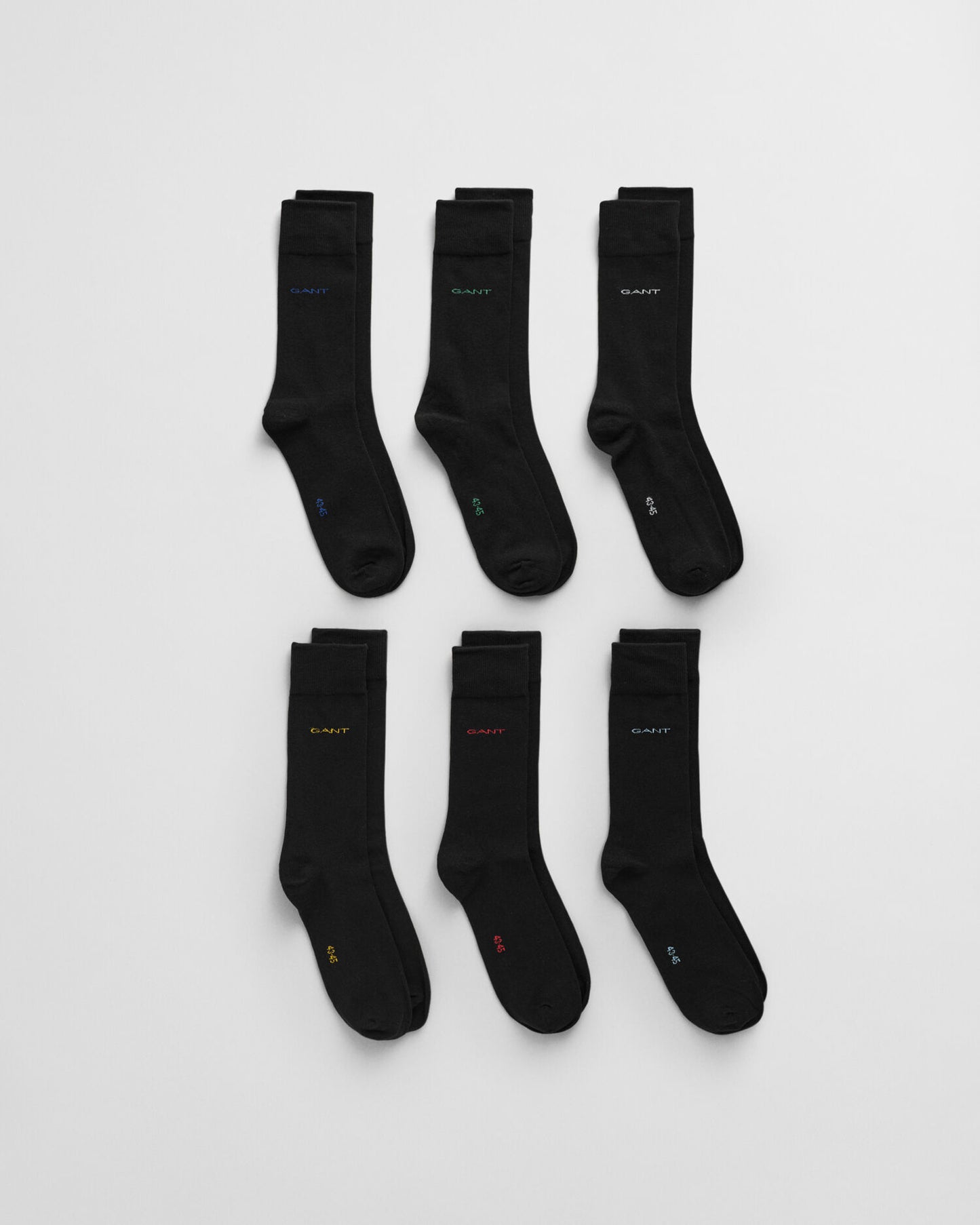 6er-Pack Socken aus weicher Baumwolle
