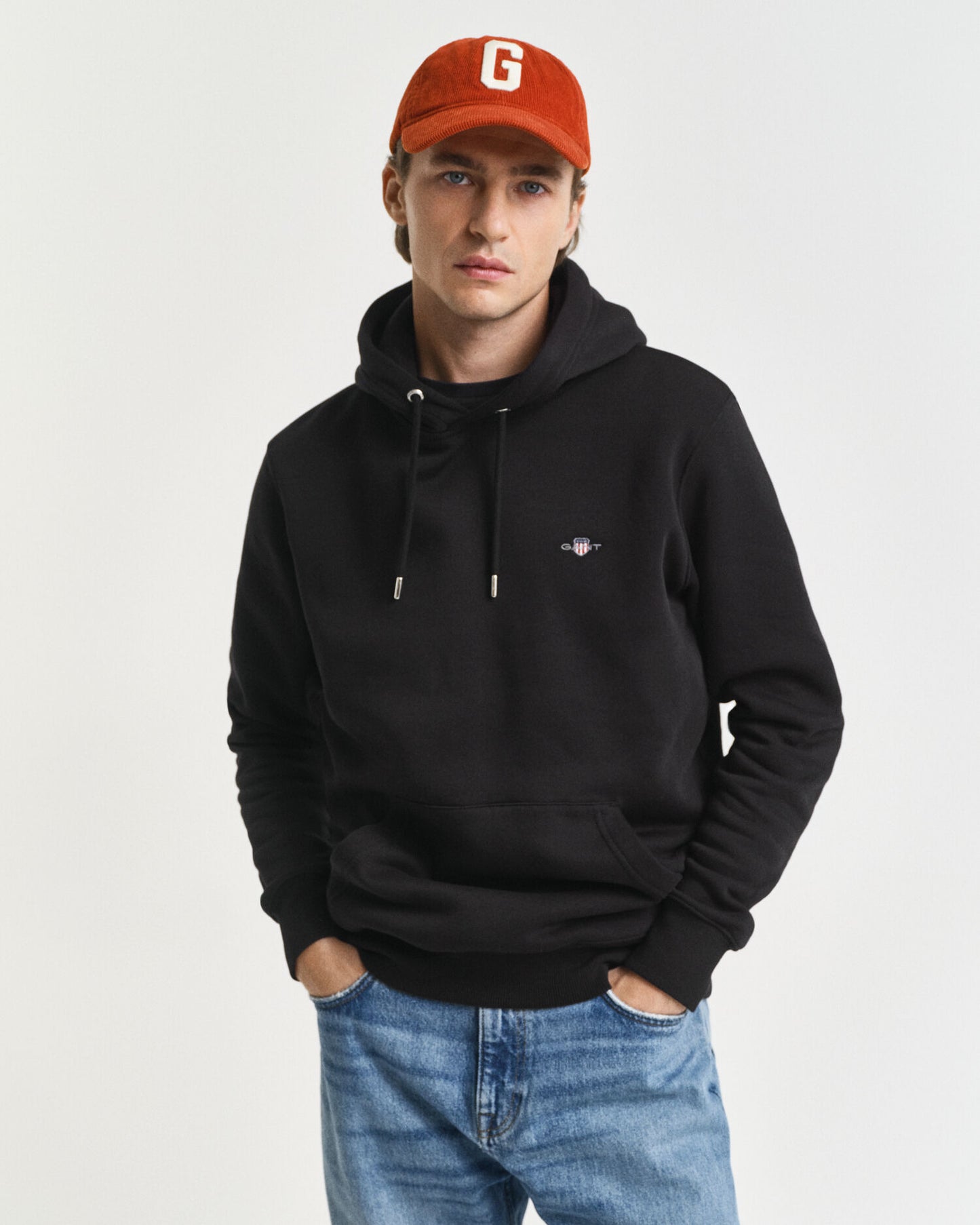 Schild-Kapuzenpullover