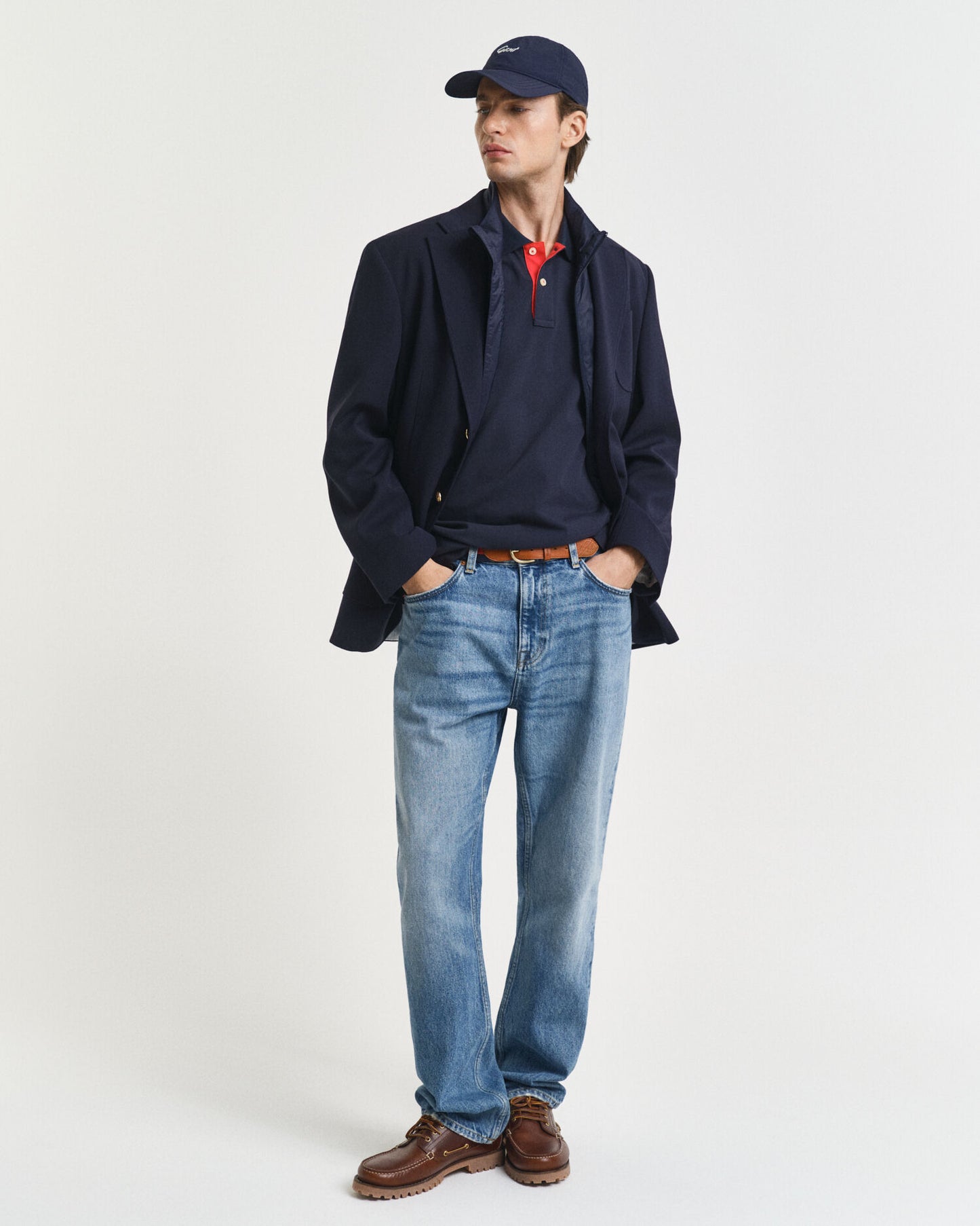 Piqué-Poloshirt mit Kontrastdetails