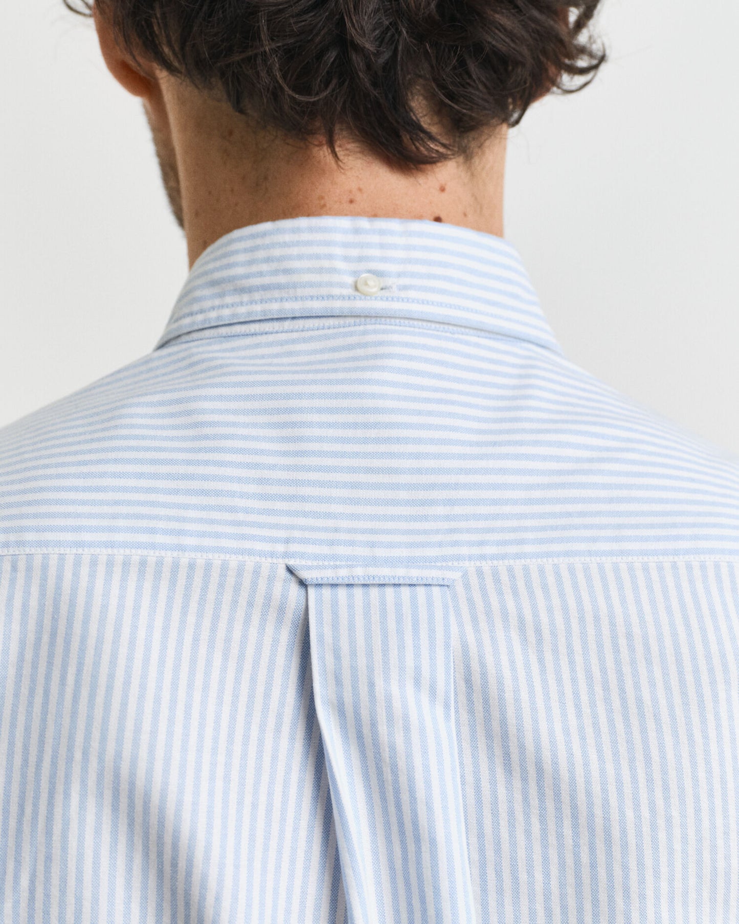 Chemise Oxford classique rayée banquier coupe regular