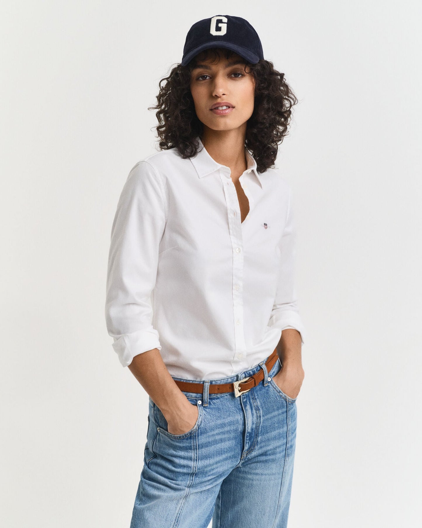 Slim Fit Stretch Oxford Hemd