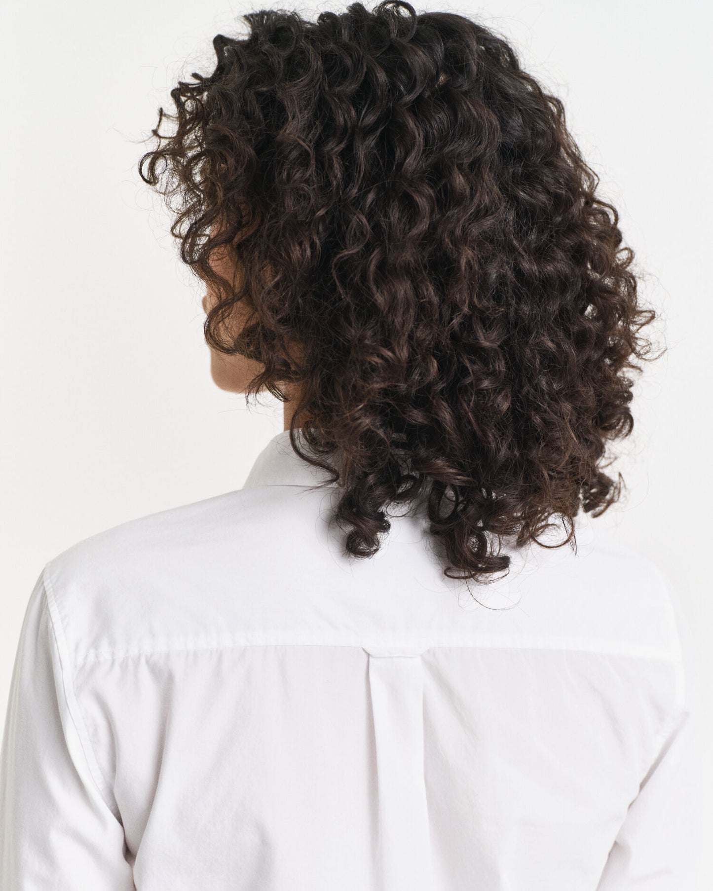 Chemise classique en popeline coupe droite