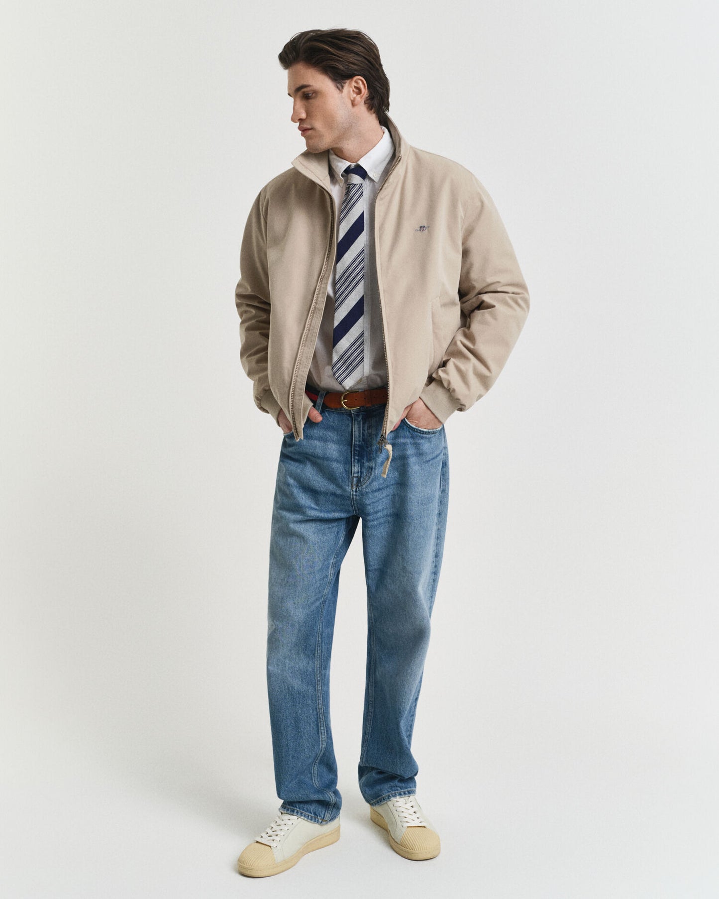 Chemise Popeline Classique Coupe Droite