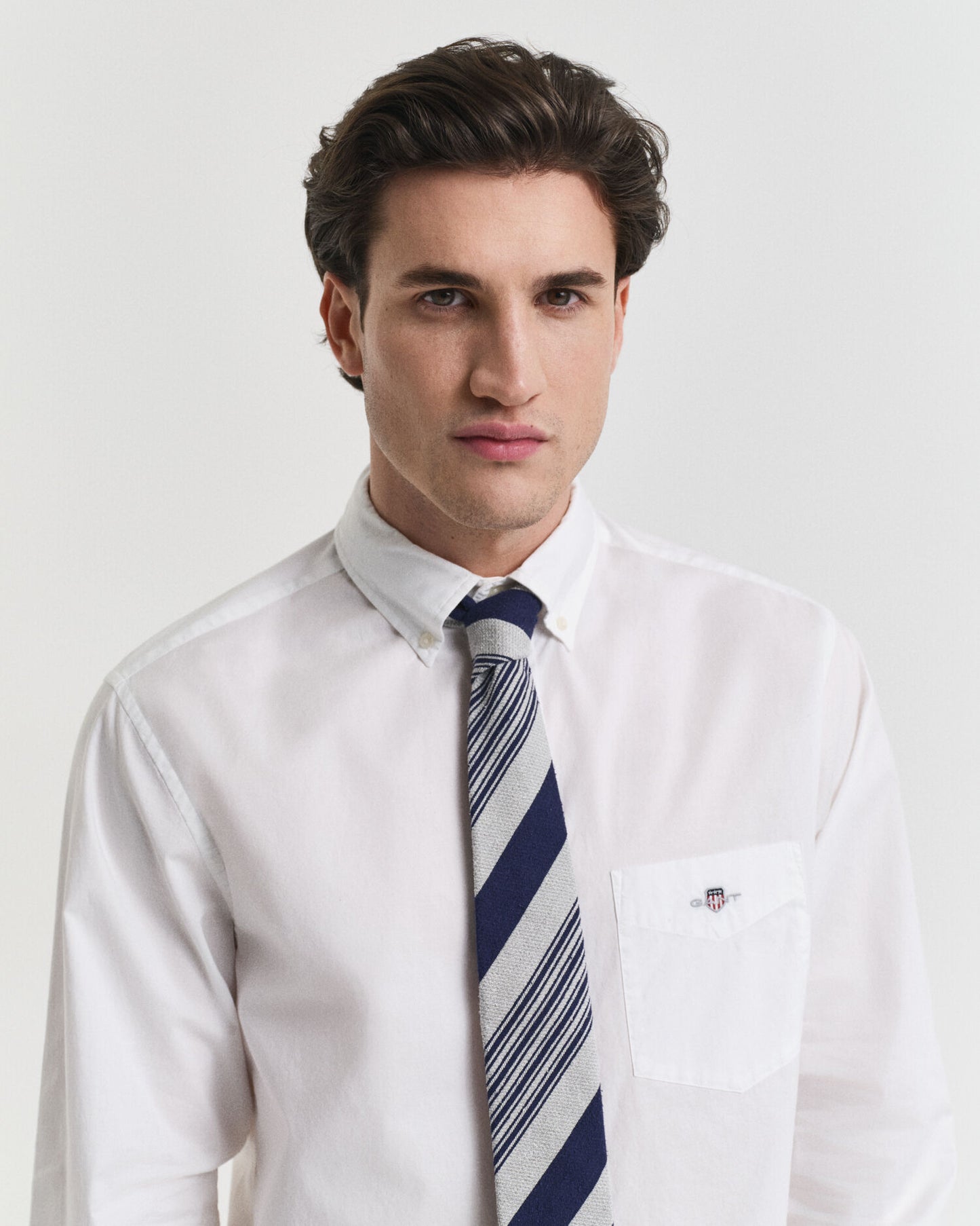 Chemise Popeline Classique Coupe Droite