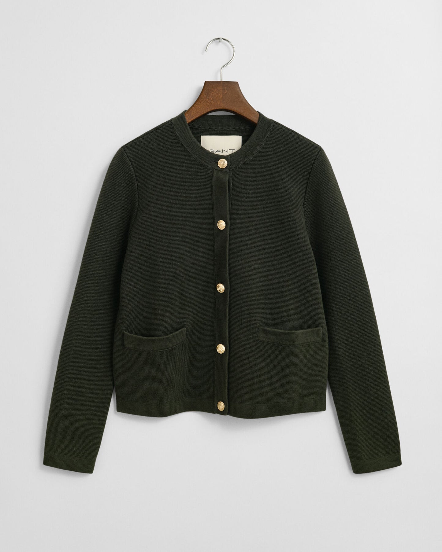 Strickjacke mit Kontrastdetails