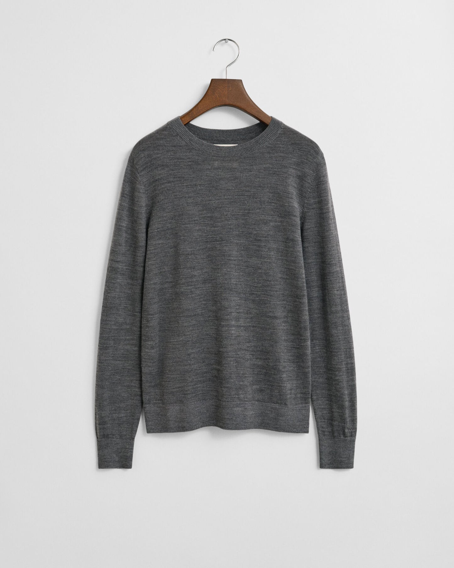 Pullover aus extrafeiner Merinowolle mit Rundhalsausschnitt