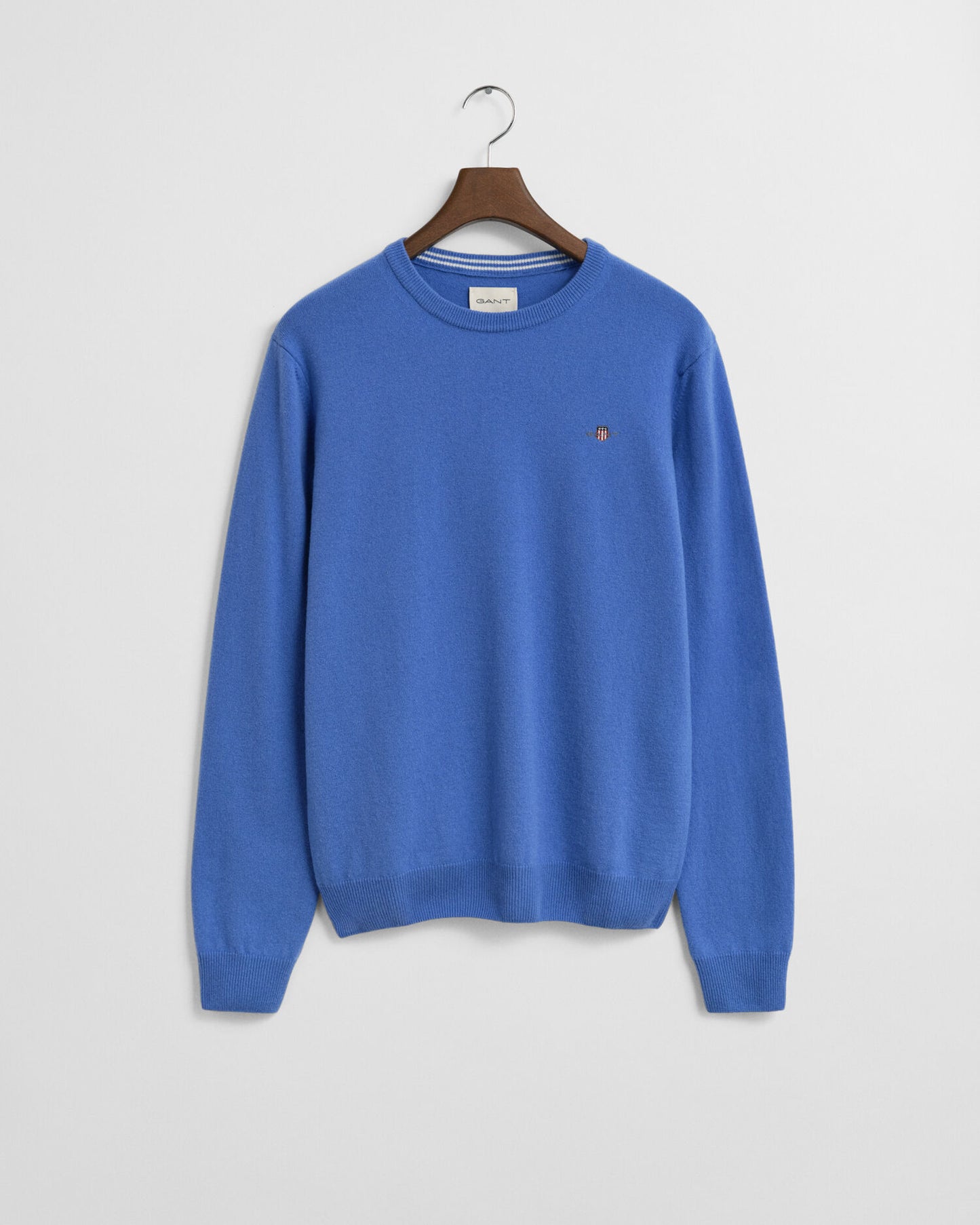 Pull col rond en laine d'agneau super fine