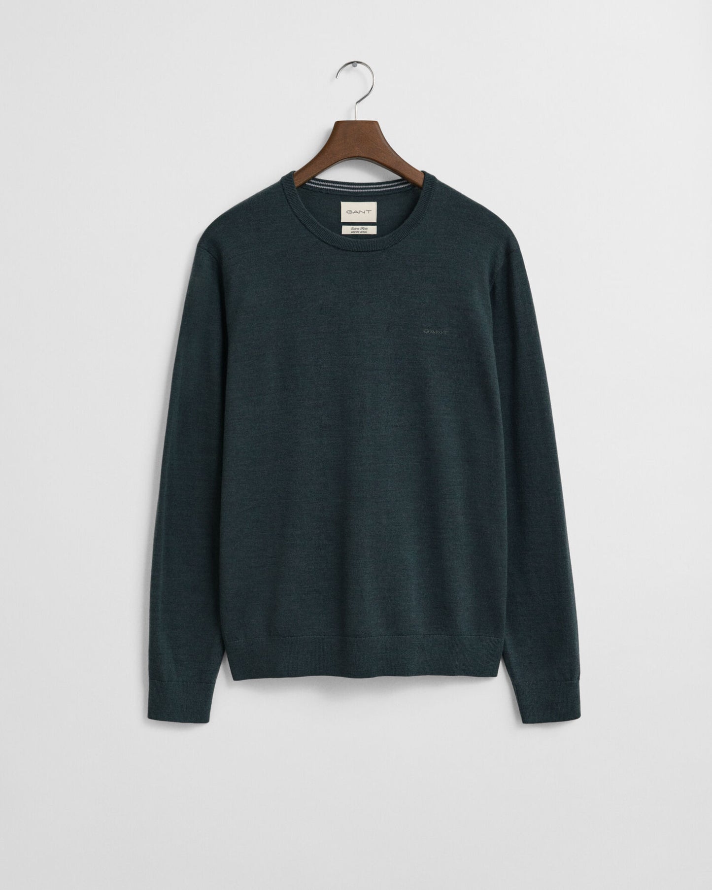 Pullover aus extrafeiner Merinowolle mit Rundhalsausschnitt