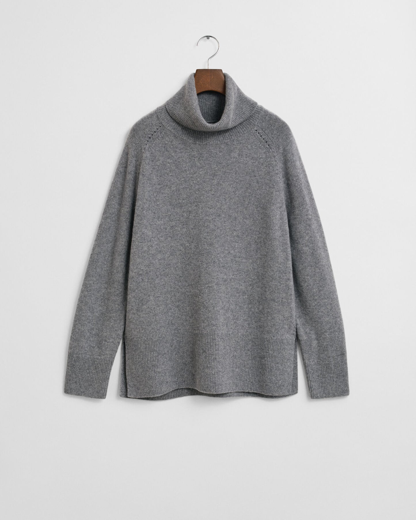 Rollkragenpullover aus weicher Wolle und Kaschmirgemisch