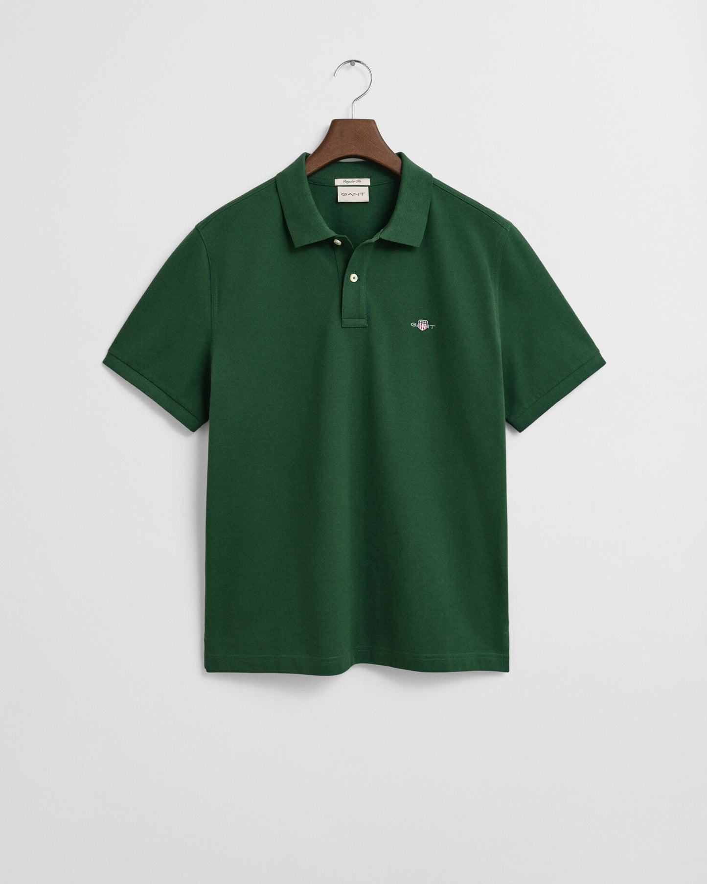 Regular Fit Shield Pique Polo Shirt