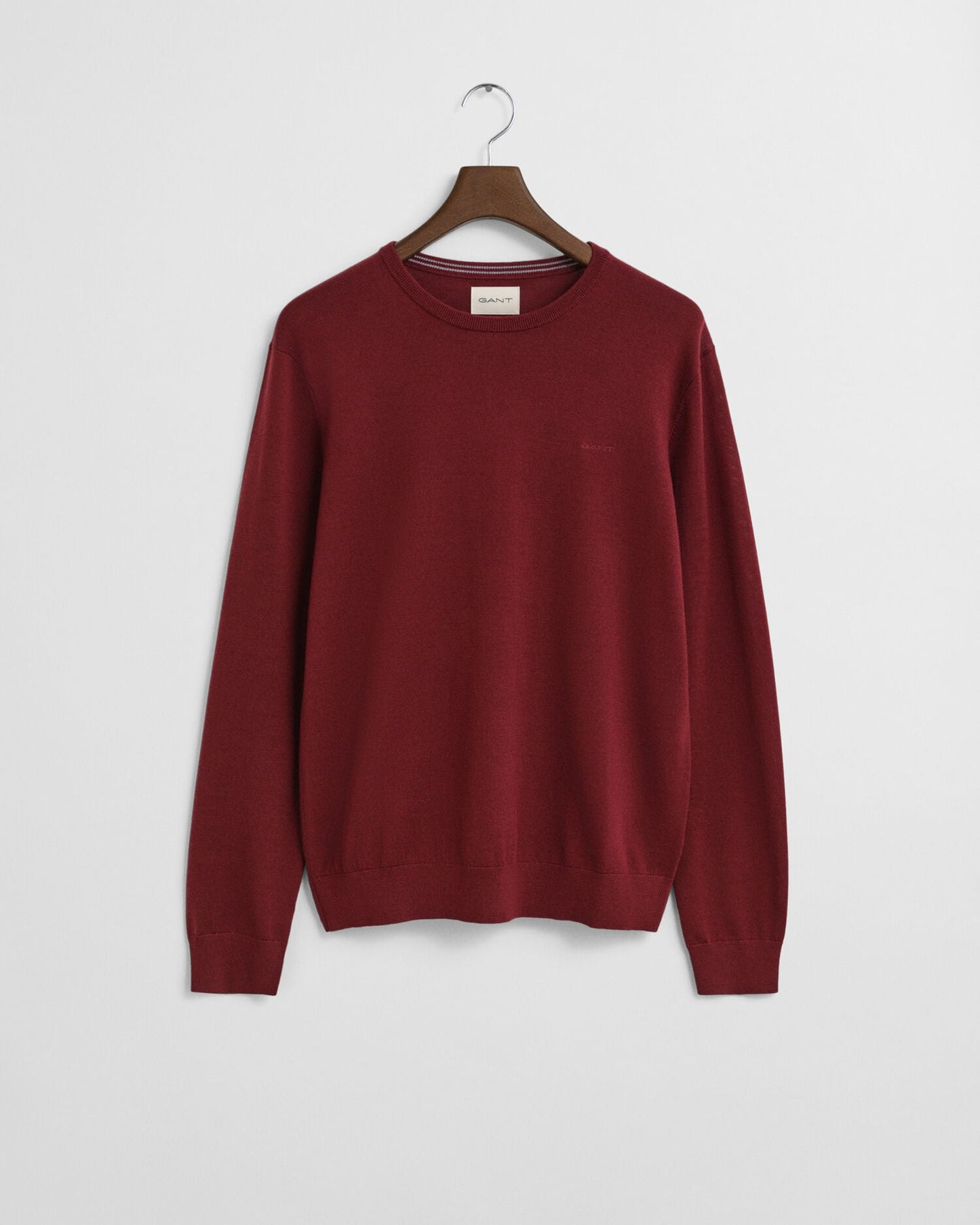 Rundhals-Pullover aus extrafeiner Merinowolle