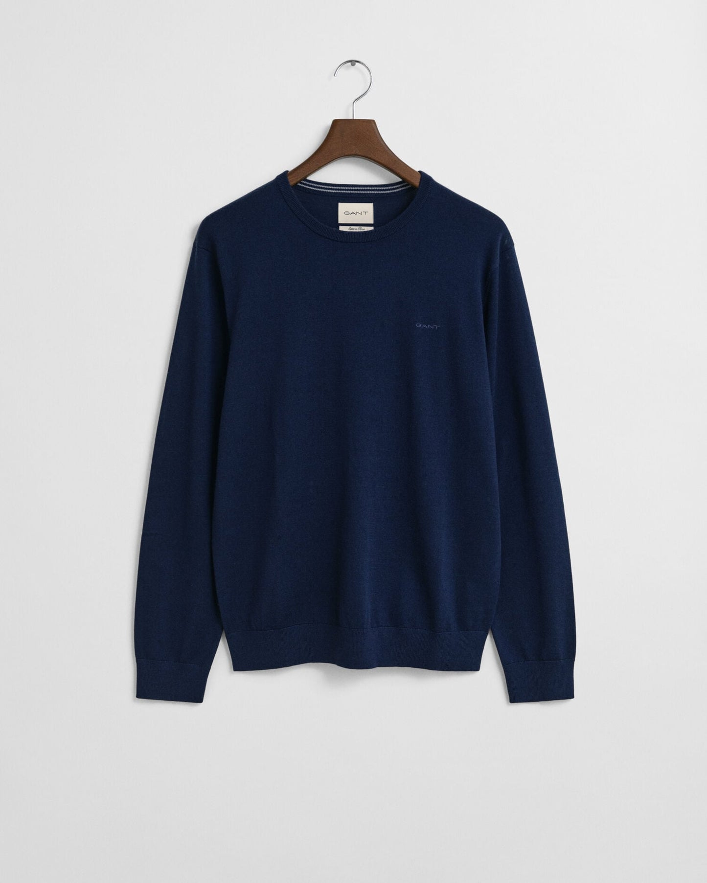 Pull ras du cou en laine mérinos extra fine