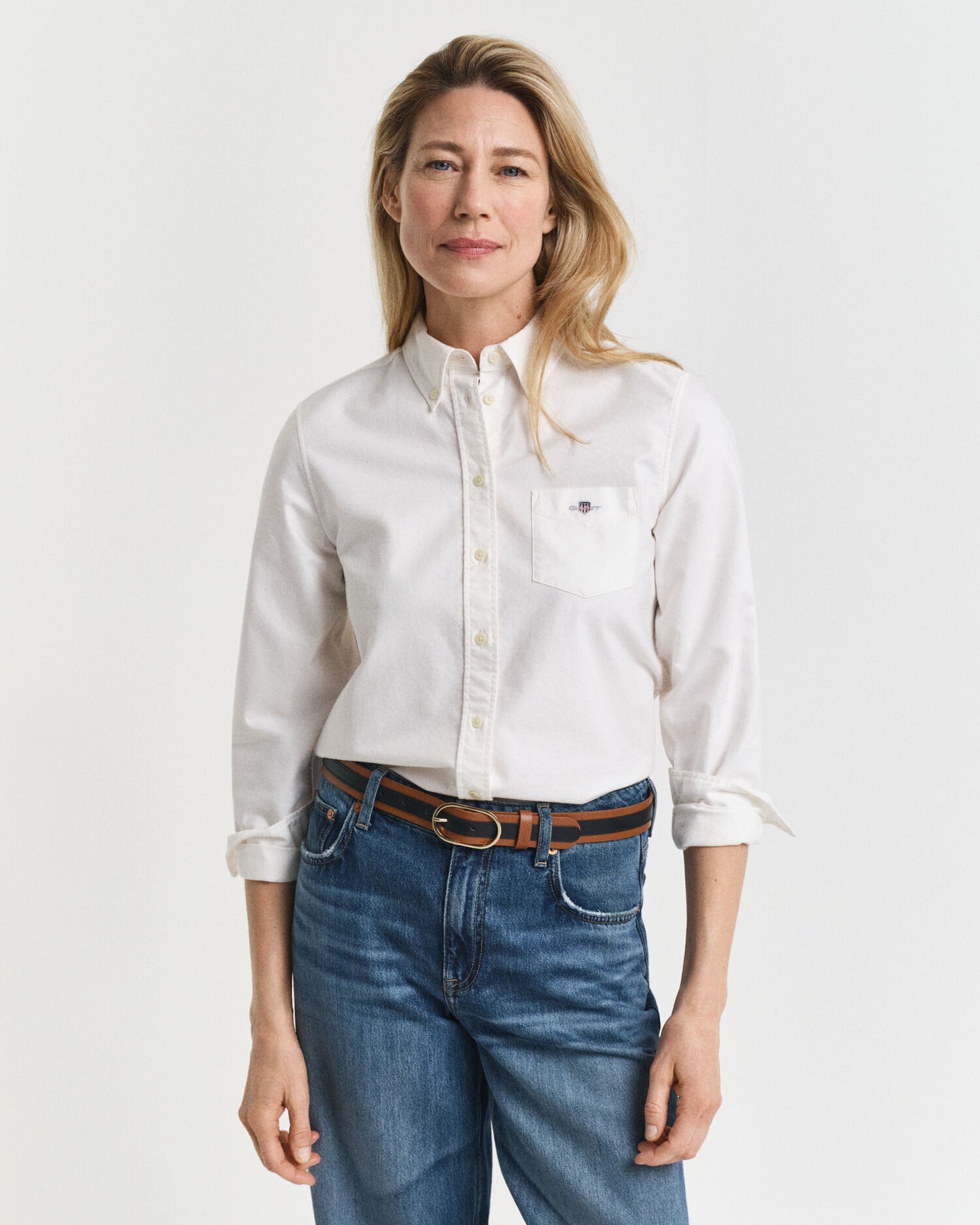 Regular Fit Klassisches Oxford-Hemd