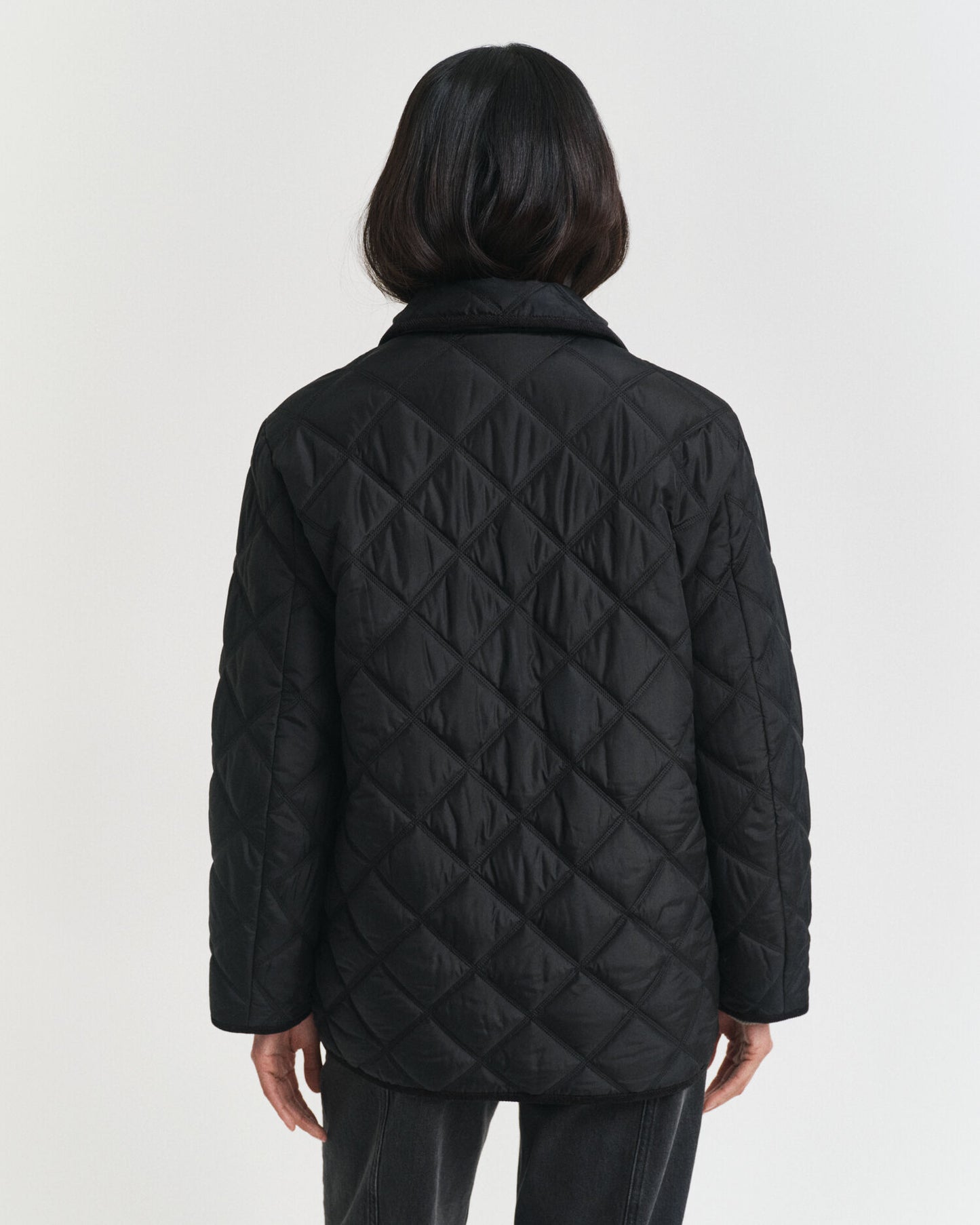 Gesteppte Jacke mit Kordbesatz