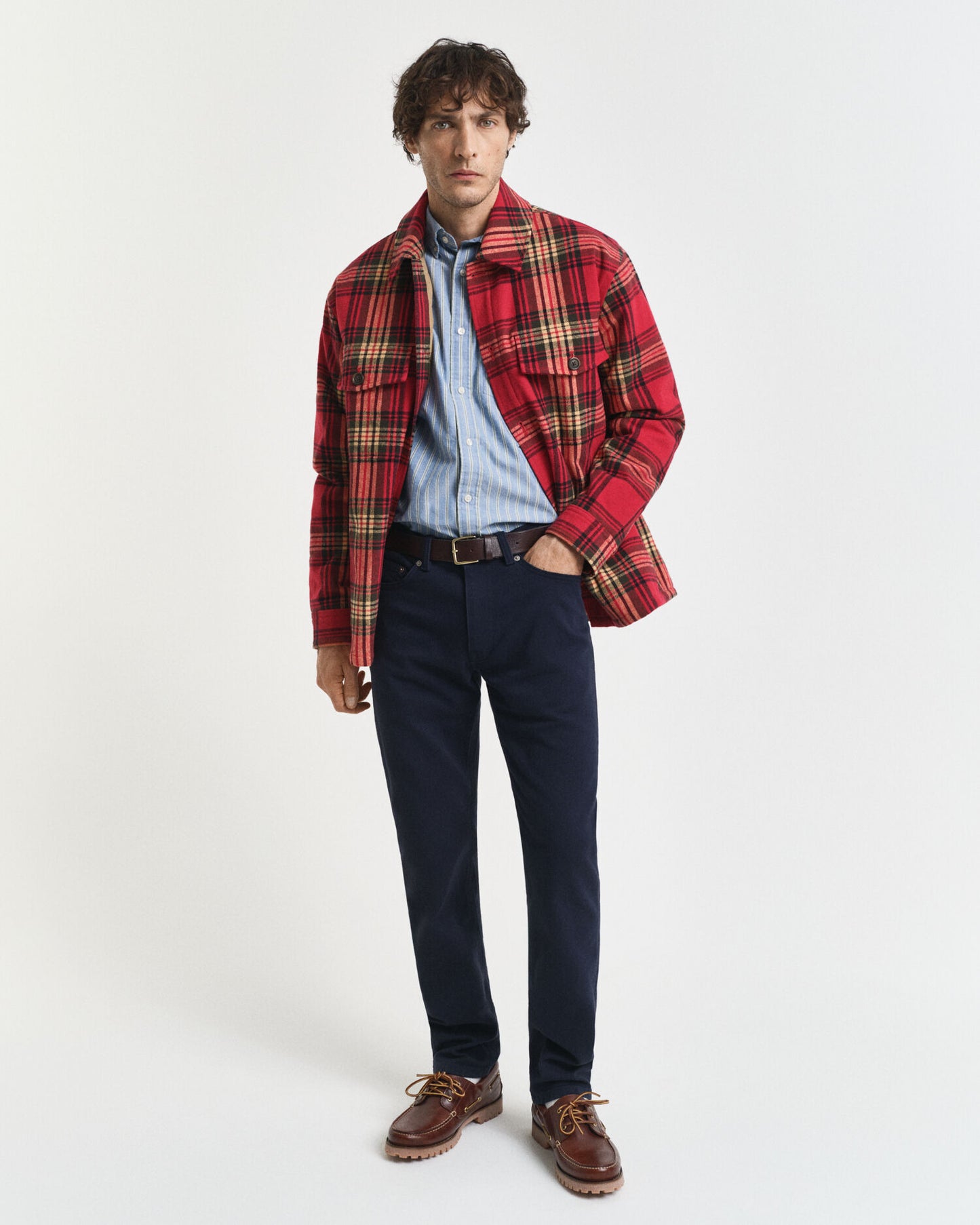 Regular Fit Jeans aus weichem Twill