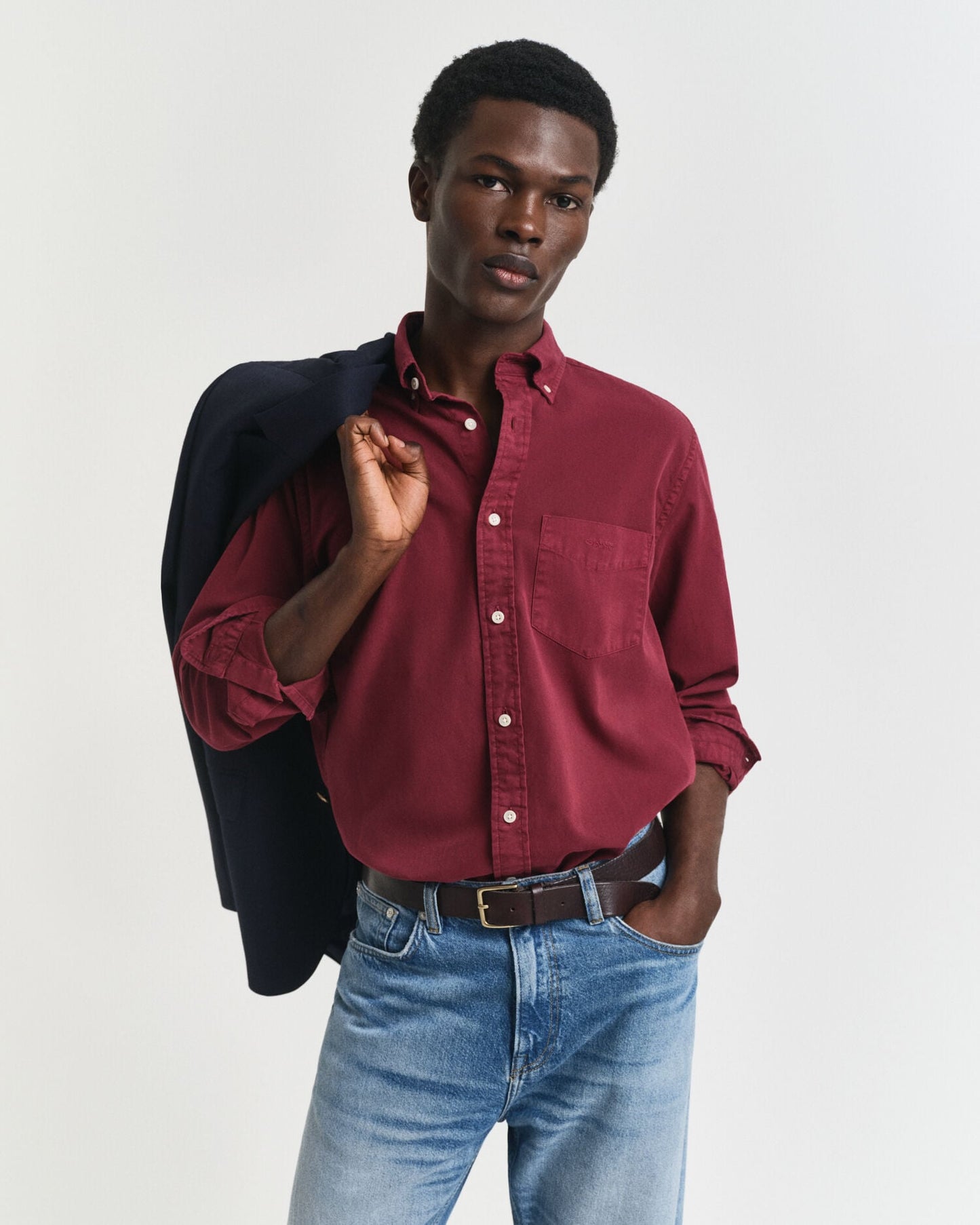 Chemise Twill Coupe Droite