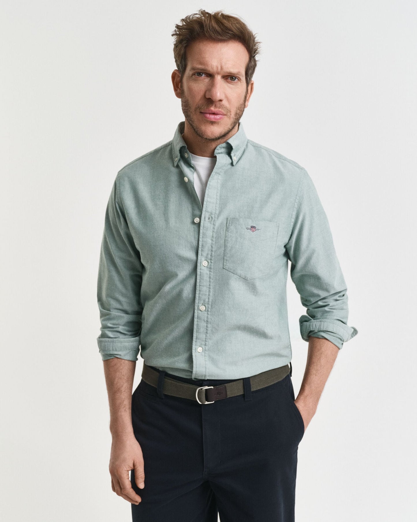 Regular Fit Klassisches Oxford-Hemd
