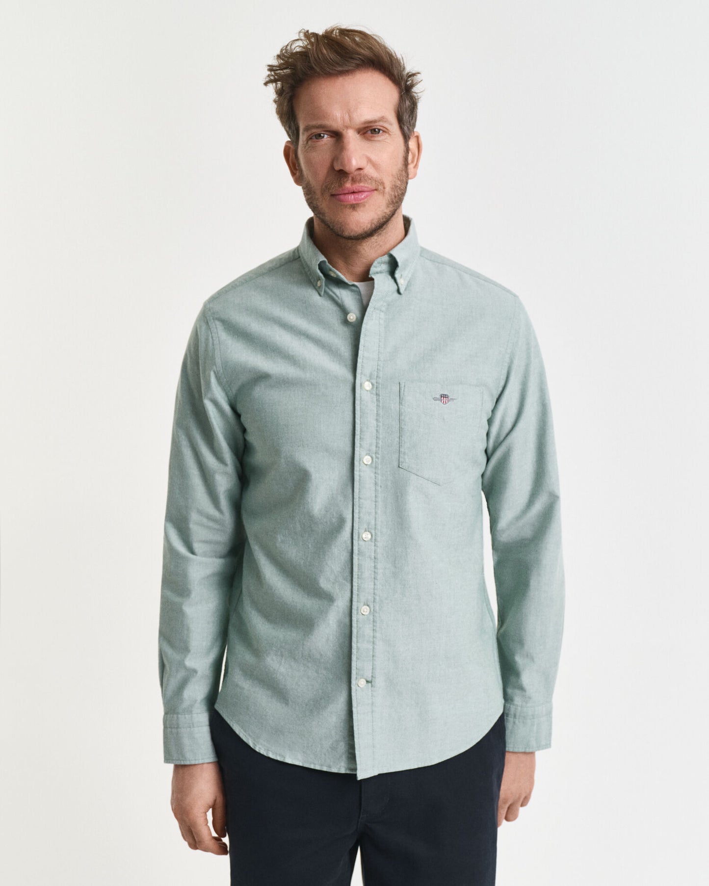 Regular Fit Klassisches Oxford-Hemd