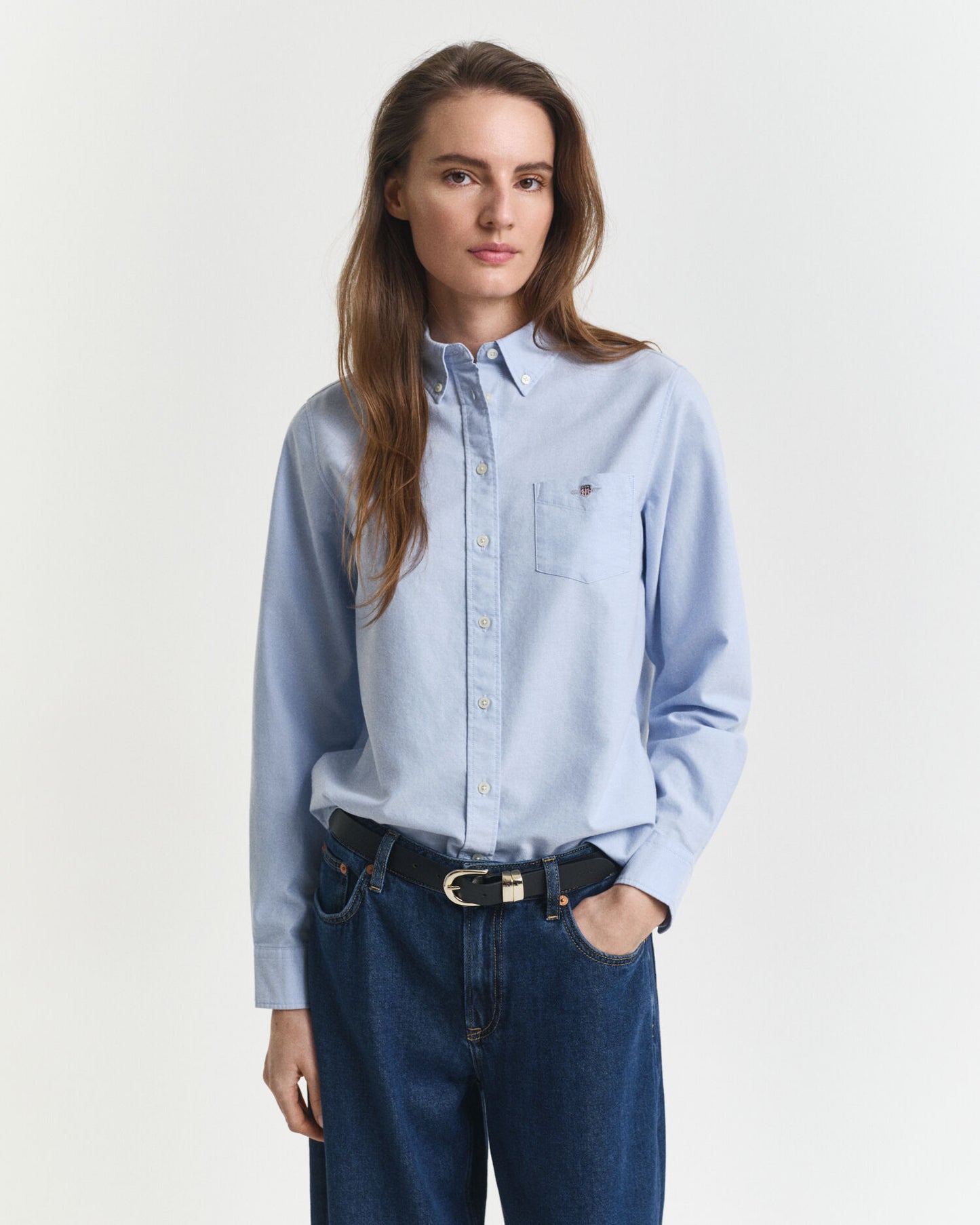 Regular Fit Klassisches Oxford-Hemd