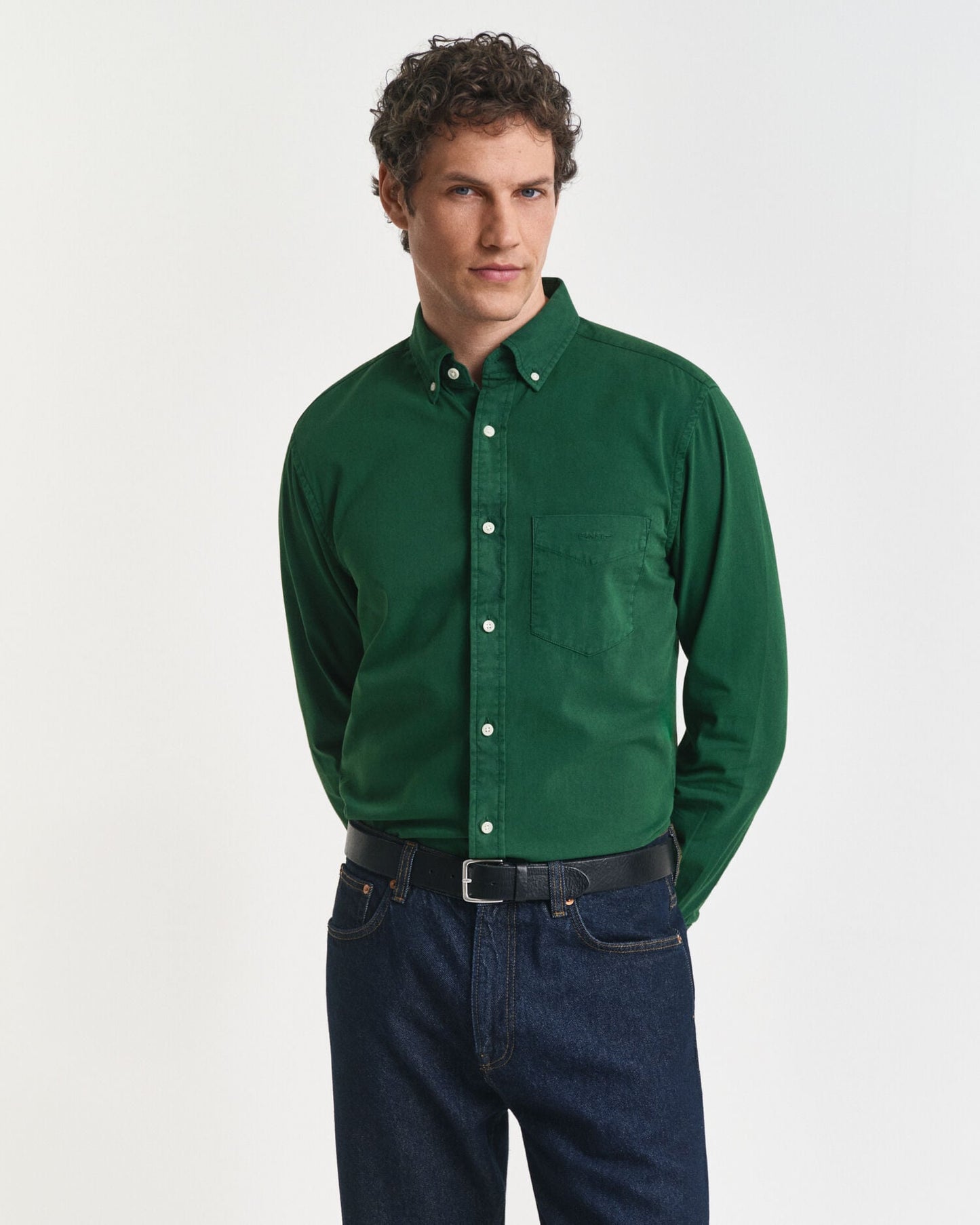 Chemise Twill Coupe Droite