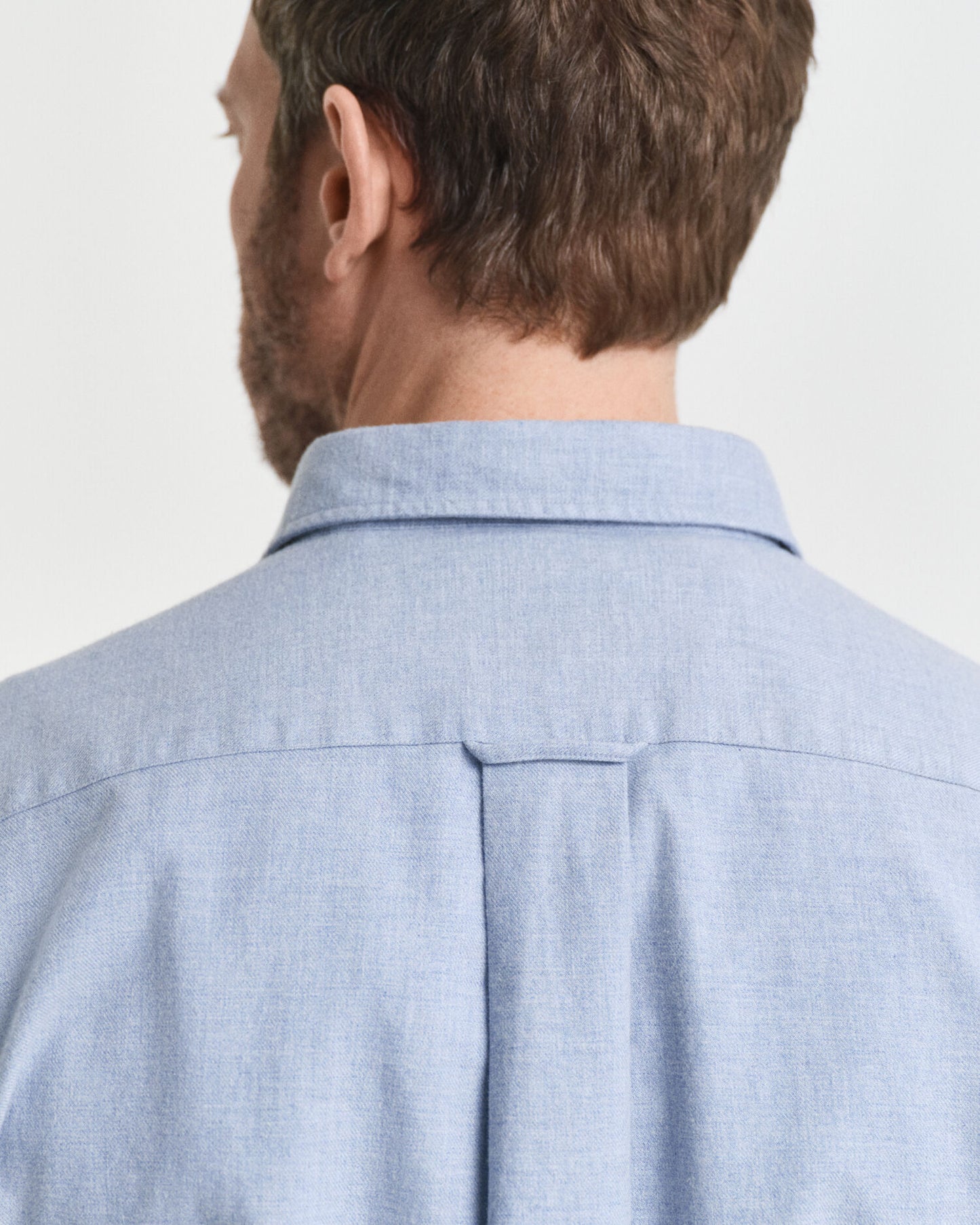 Regular Fit Melange-Flanellhemd