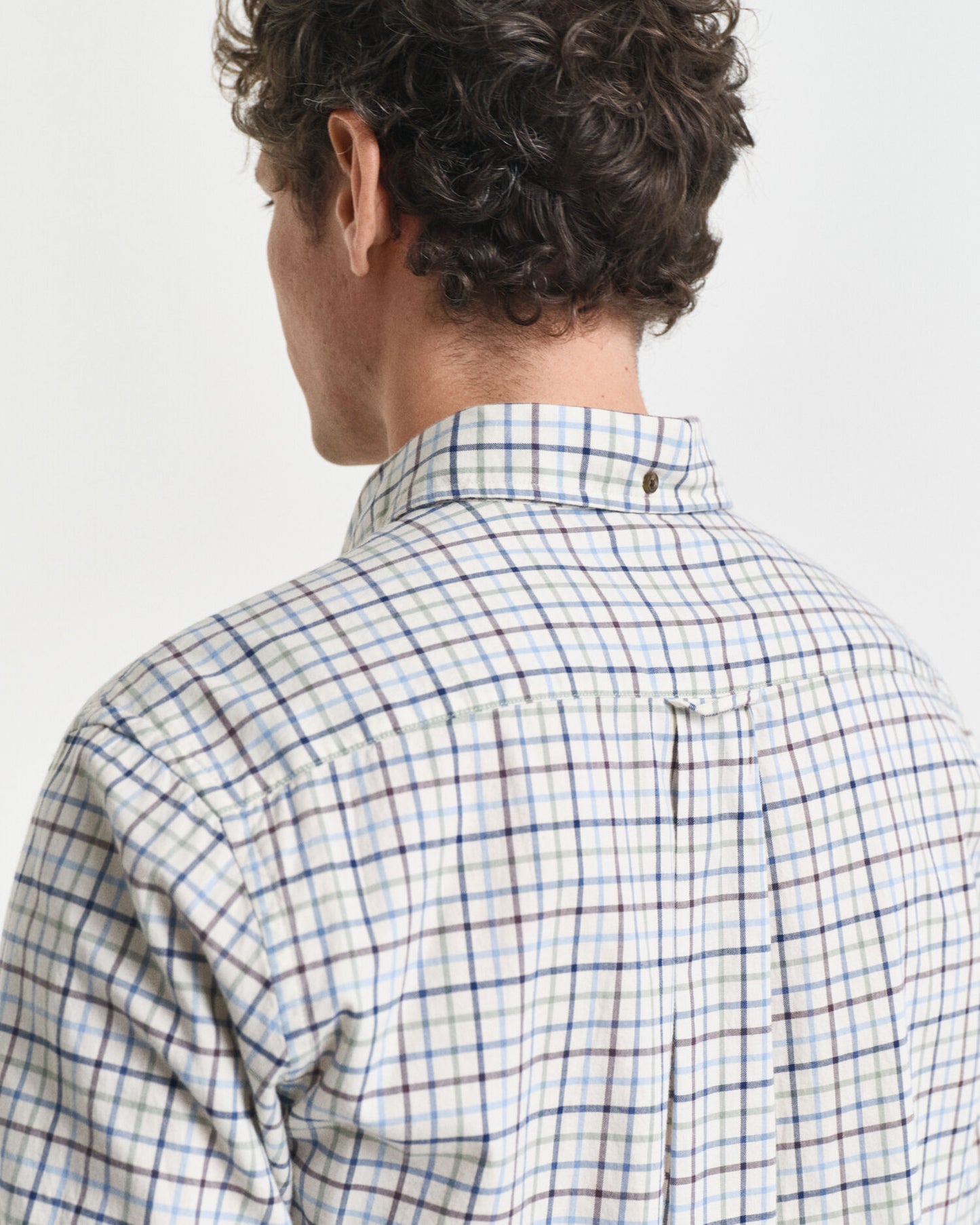 Regular Fit Hemd aus Tattersall-Twill
