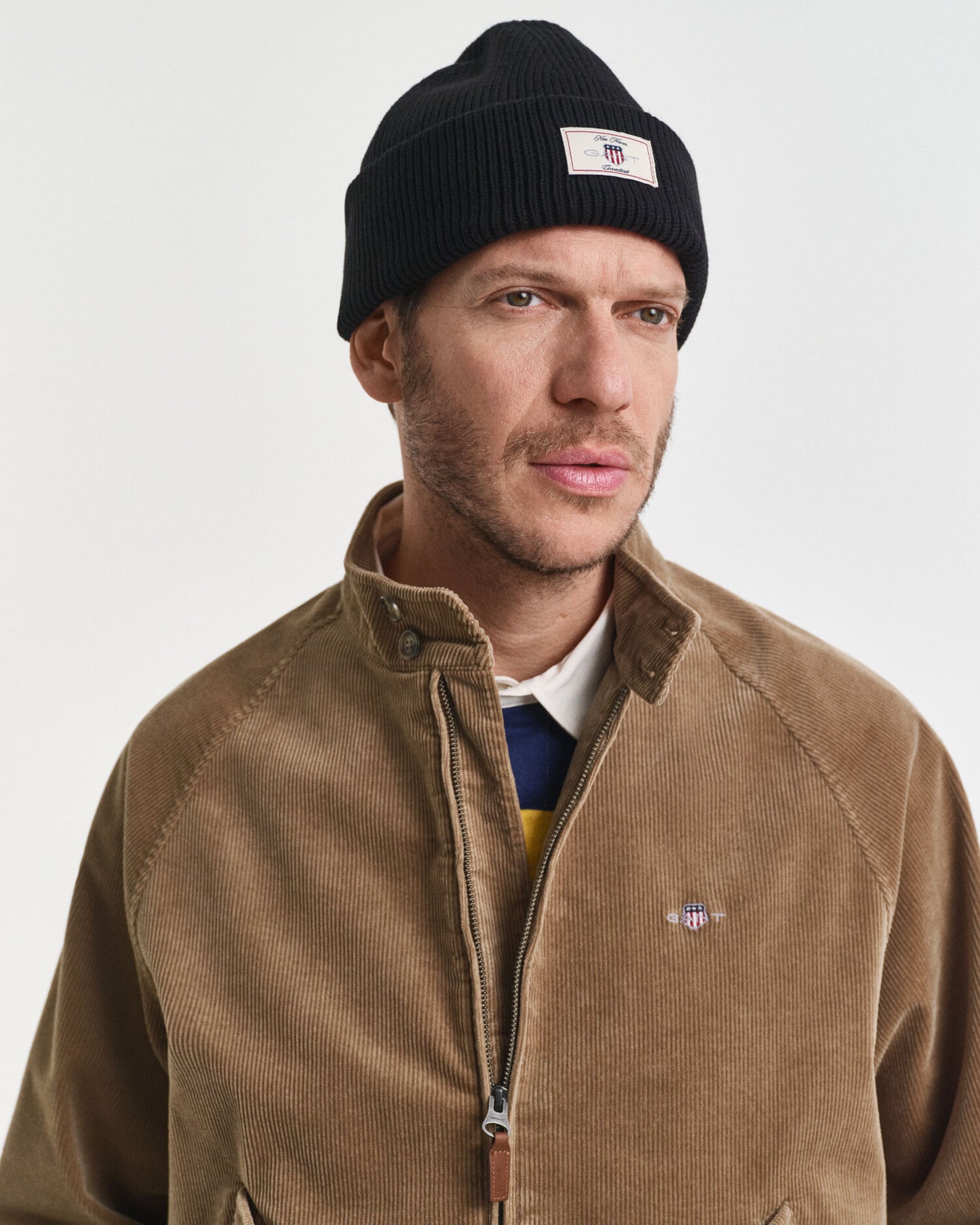 Blouson Harrington en velours côtelé
