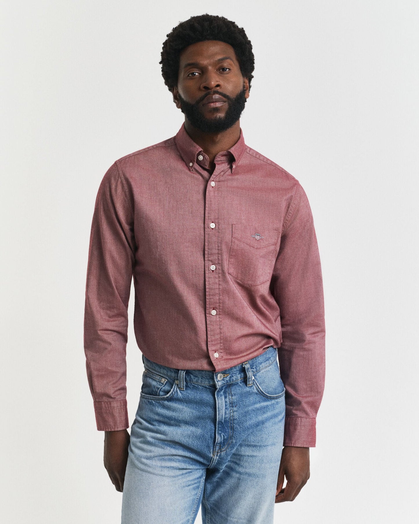 Regular Fit Klassisches Oxford-Hemd