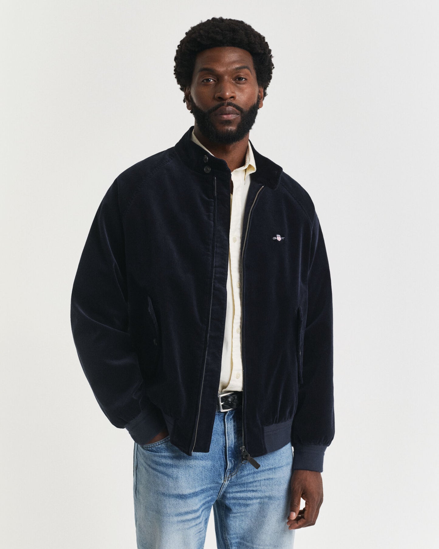 Blouson Harrington en velours côtelé