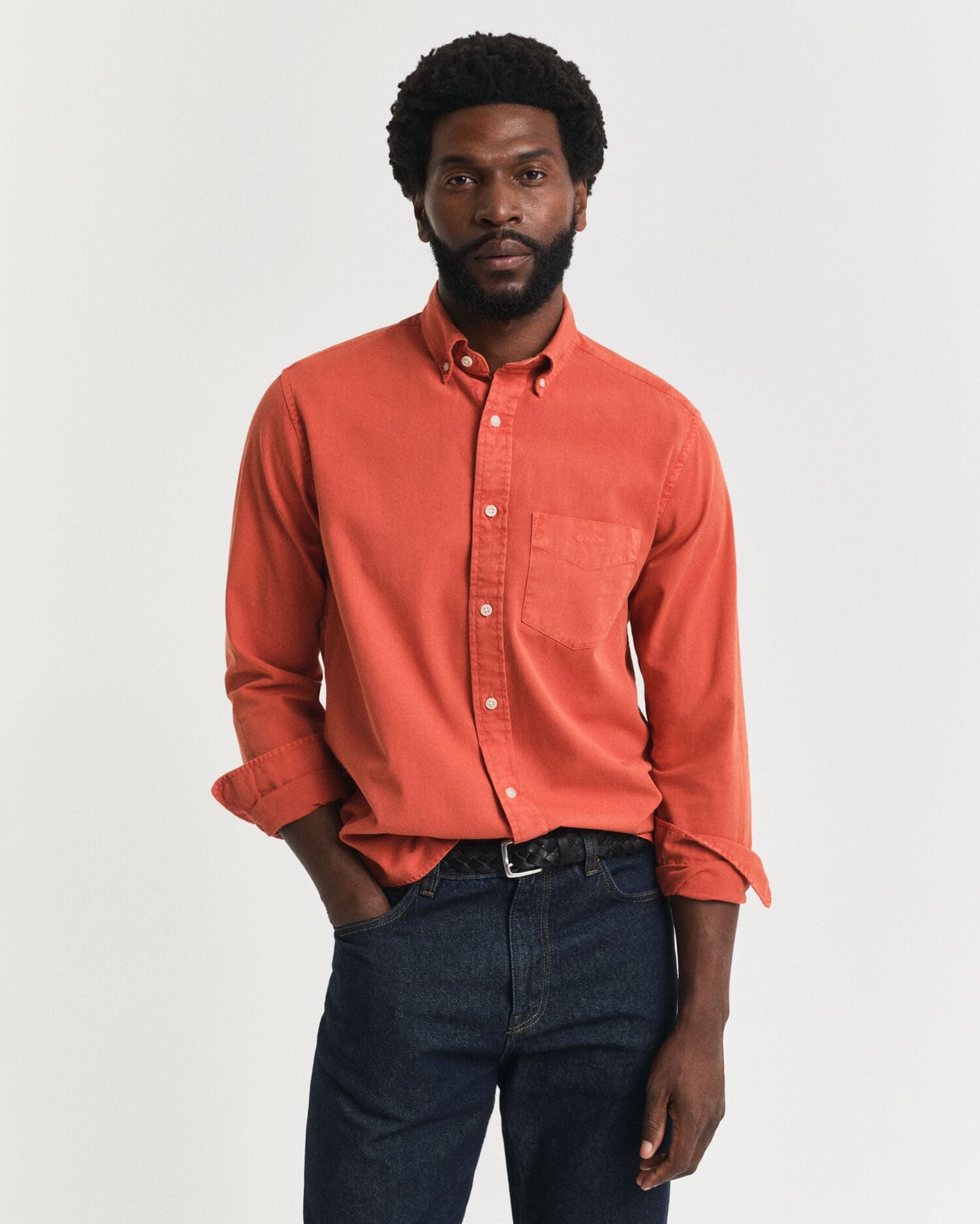 Chemise Twill Coupe Droite