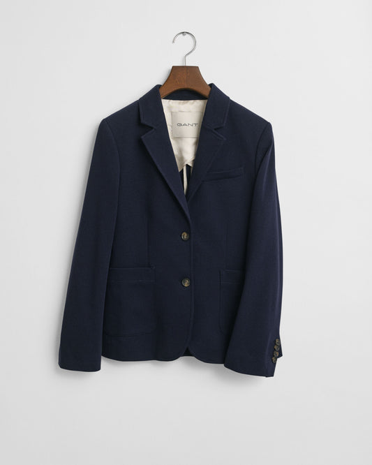 Slim Fit Pique Blazer