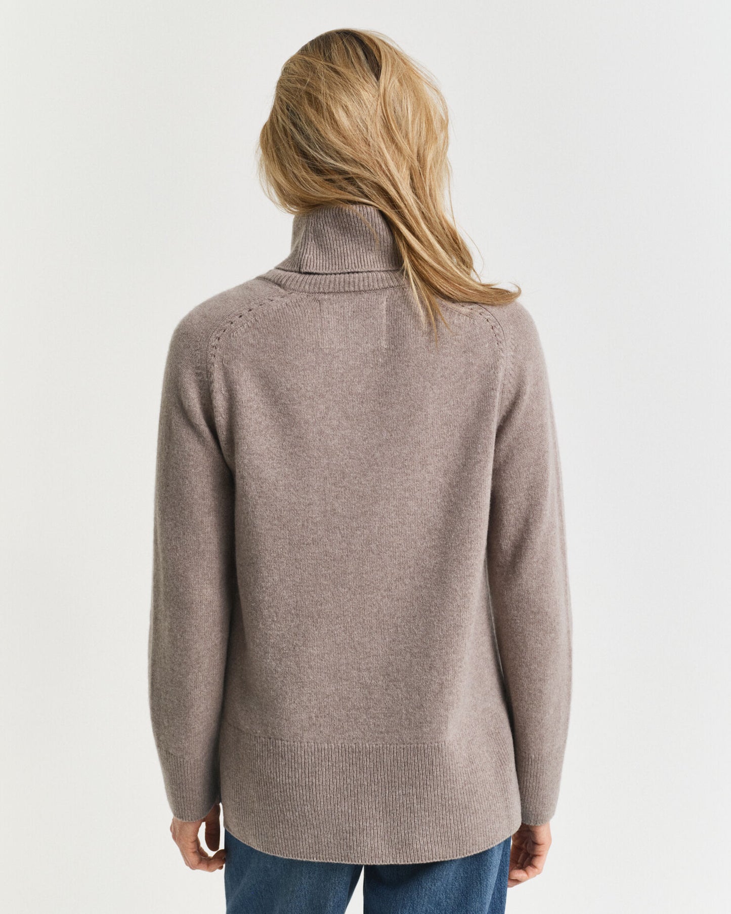 Rollkragenpullover aus weicher Wolle und Kaschmirgemisch