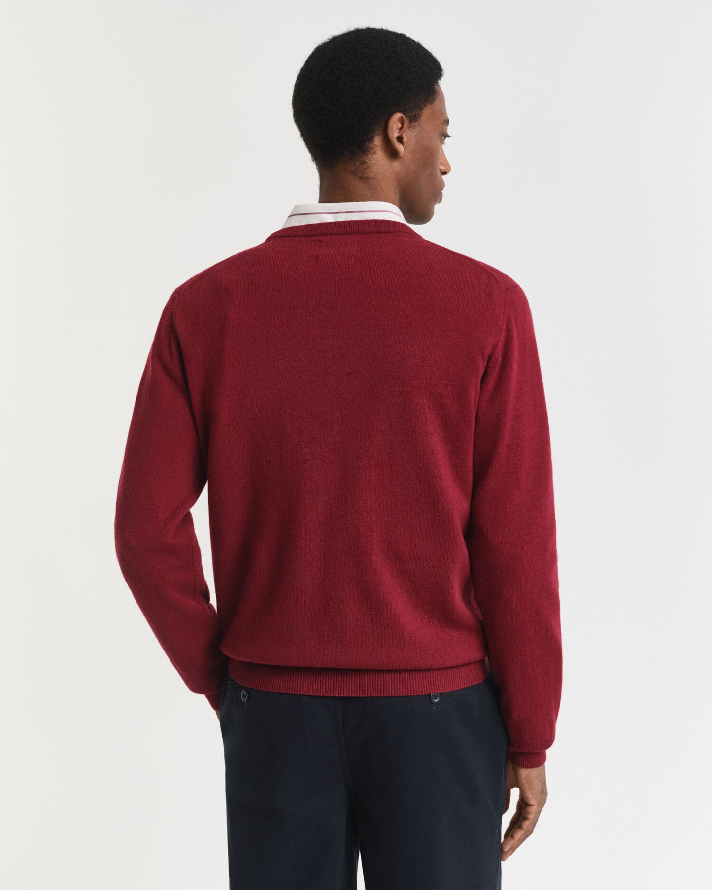 Pull ras du cou en lambswool superfine