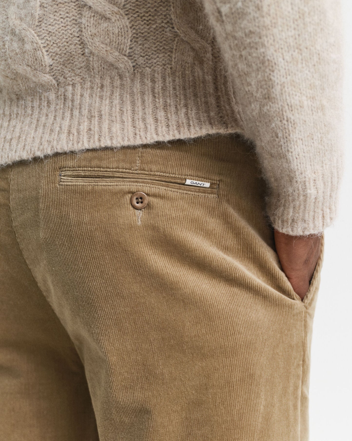 Regular Fit Cord-Chinos