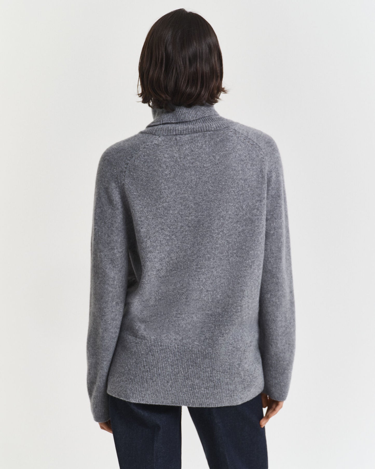 Rollkragenpullover aus weicher Wolle und Kaschmirgemisch