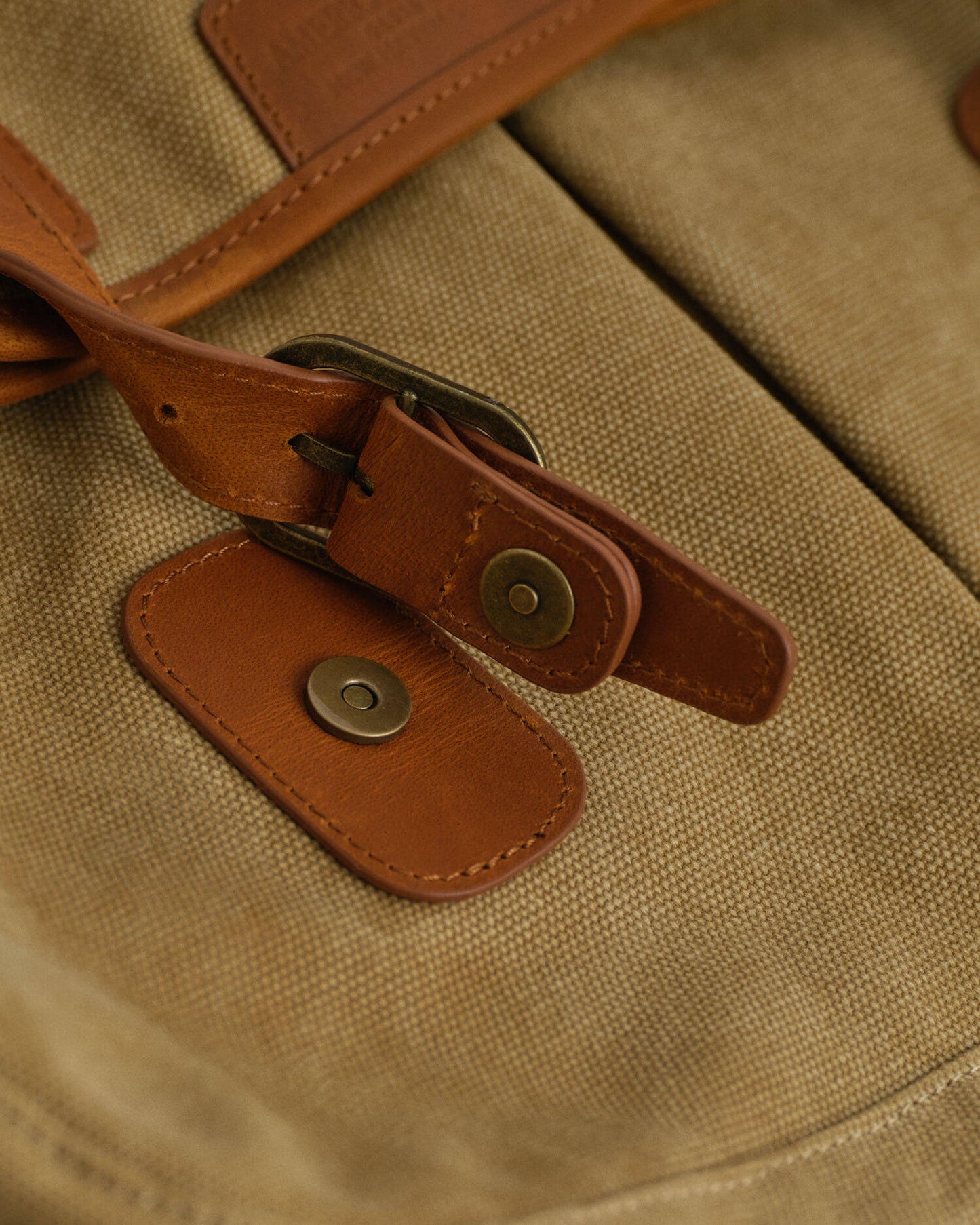 Angeltasche aus gewaschenem Canvas