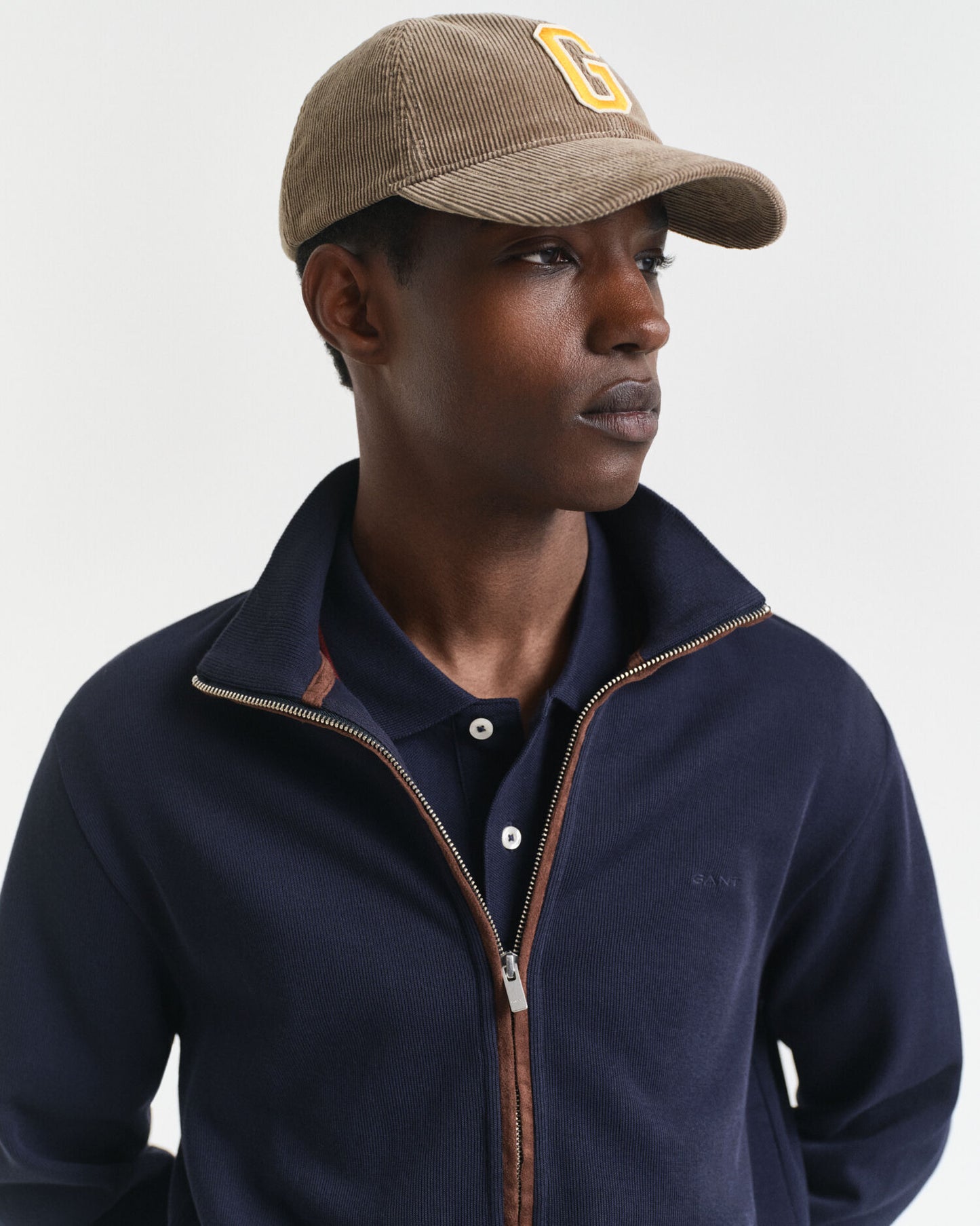 Sacker Rib Zip Cardigan