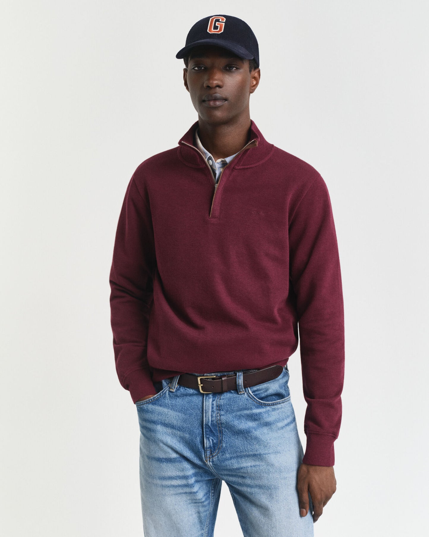 Sacker Ripp-Half-Zip-Sweatshirt