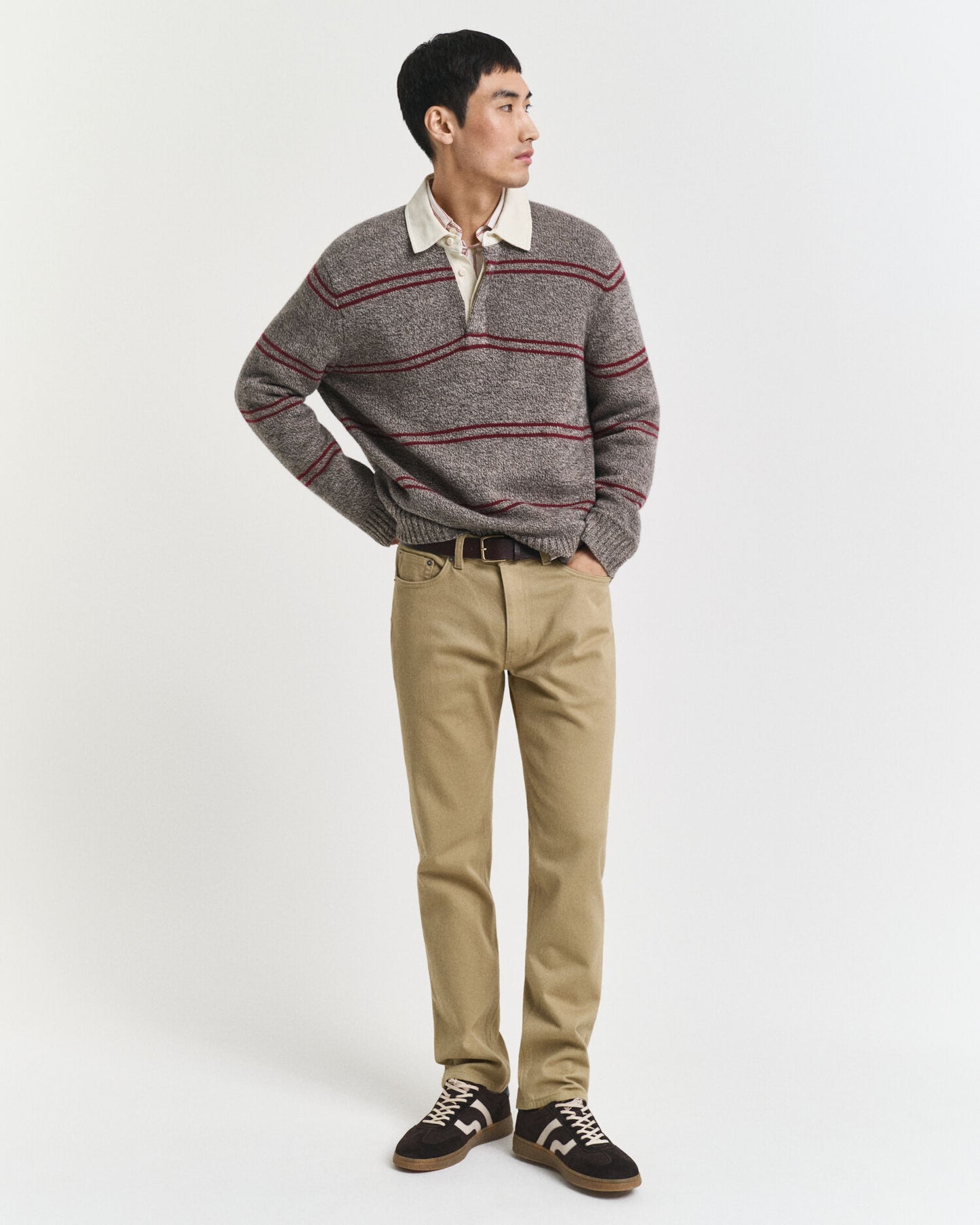 Regular Fit Jeans aus weichem Twill