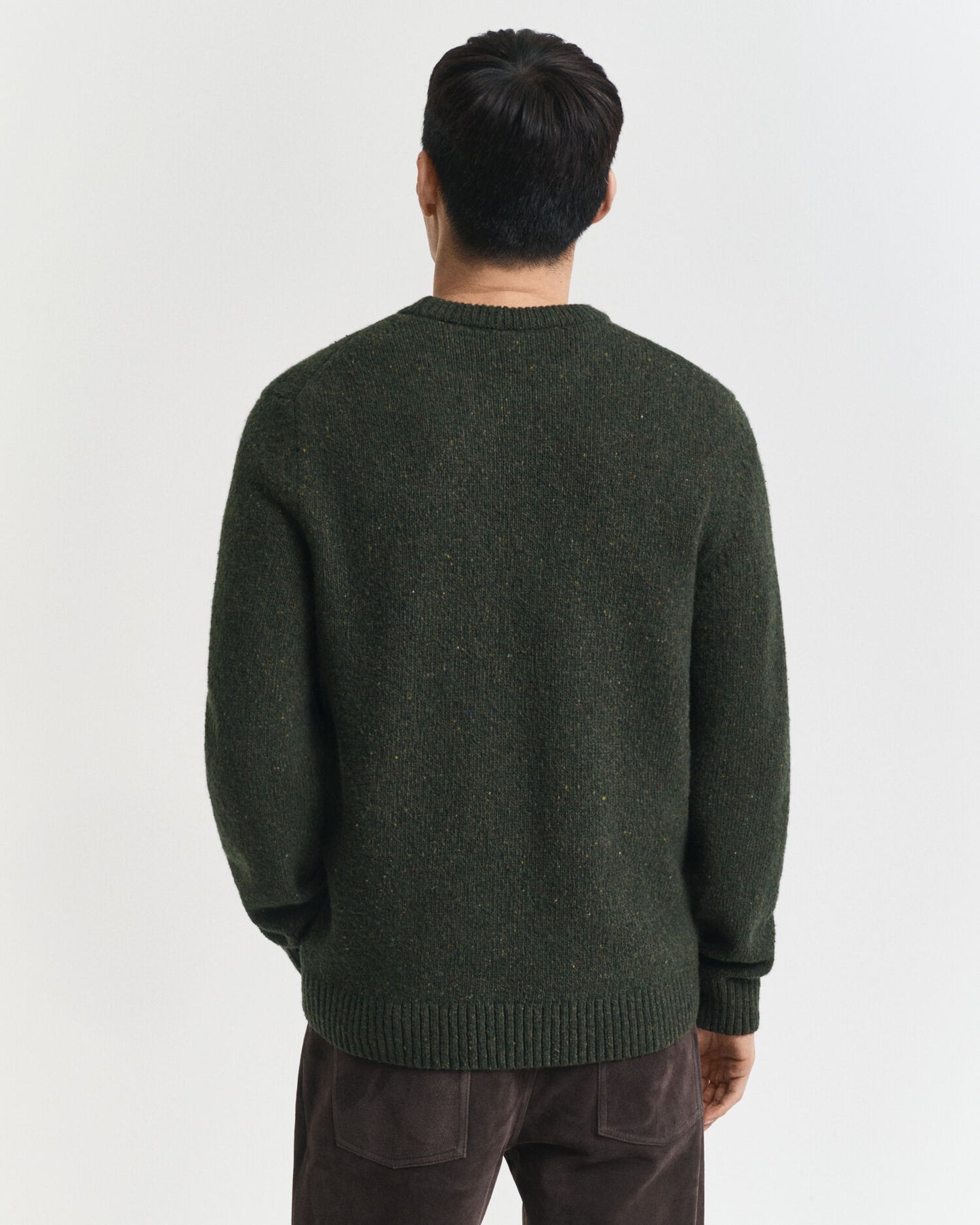 Pullover mit Rundhalsausschnitt aus Wollmischung mit Noppen
