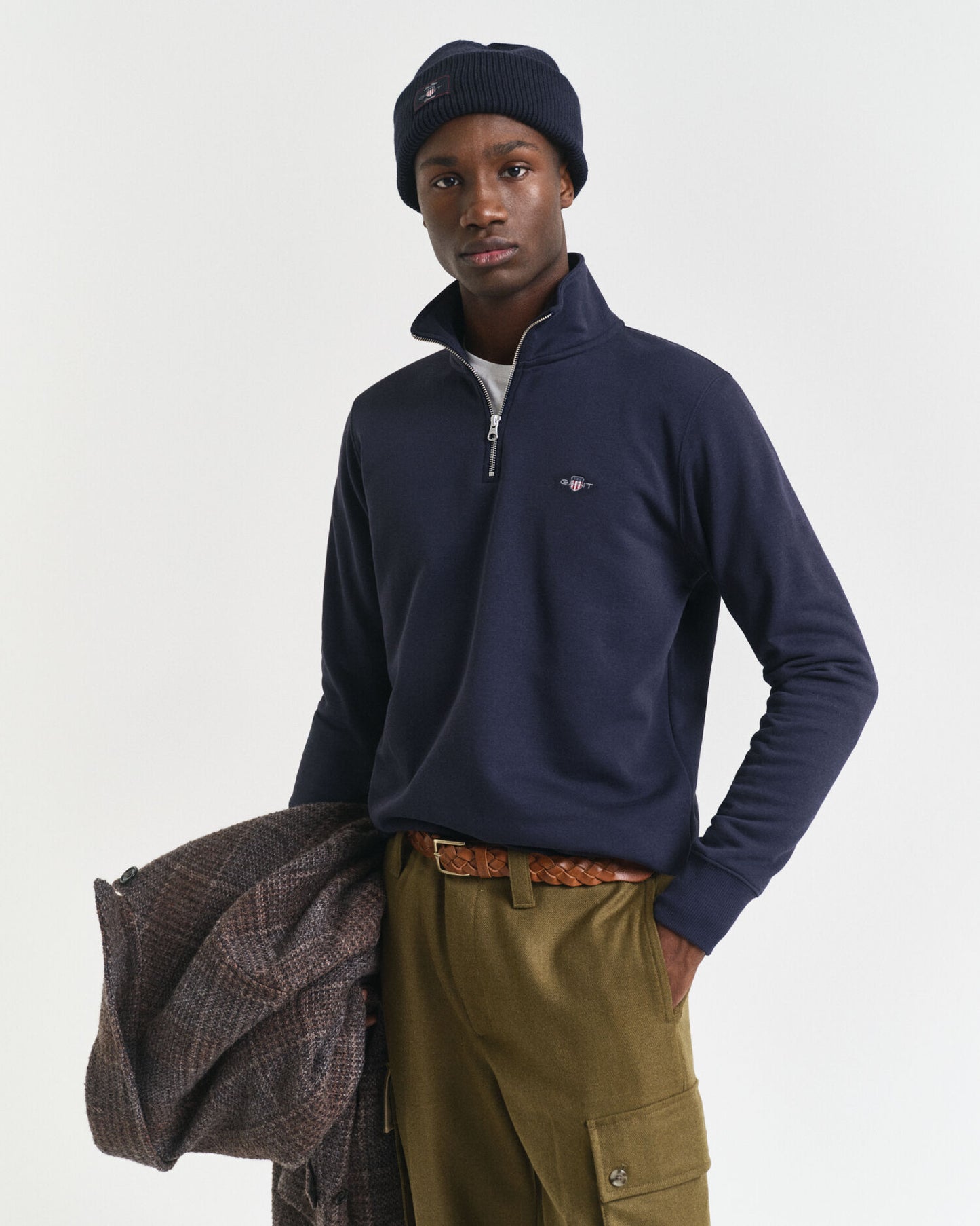 Shield Half-Zip-Sweatshirt