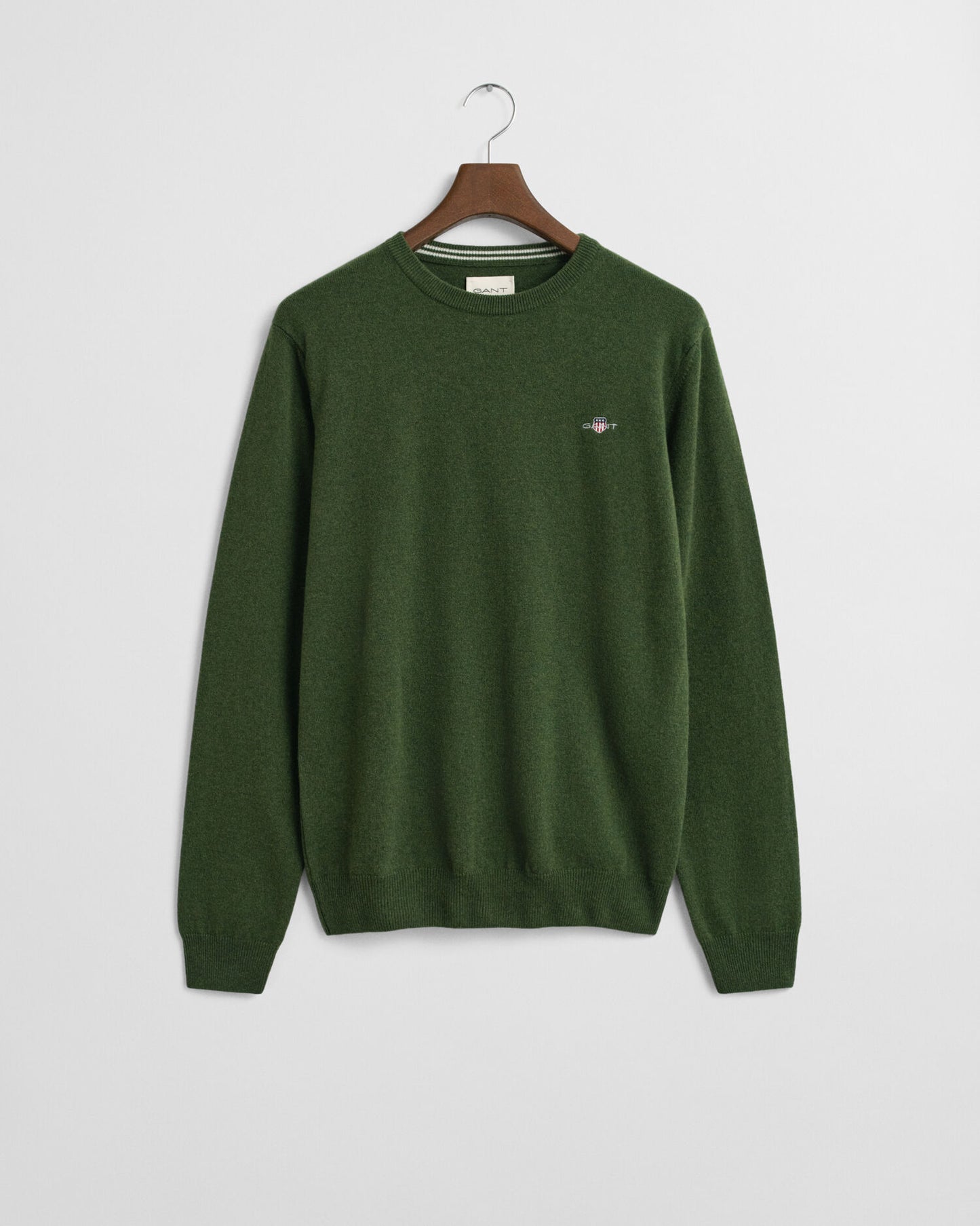 Pull col rond en laine d'agneau super fine